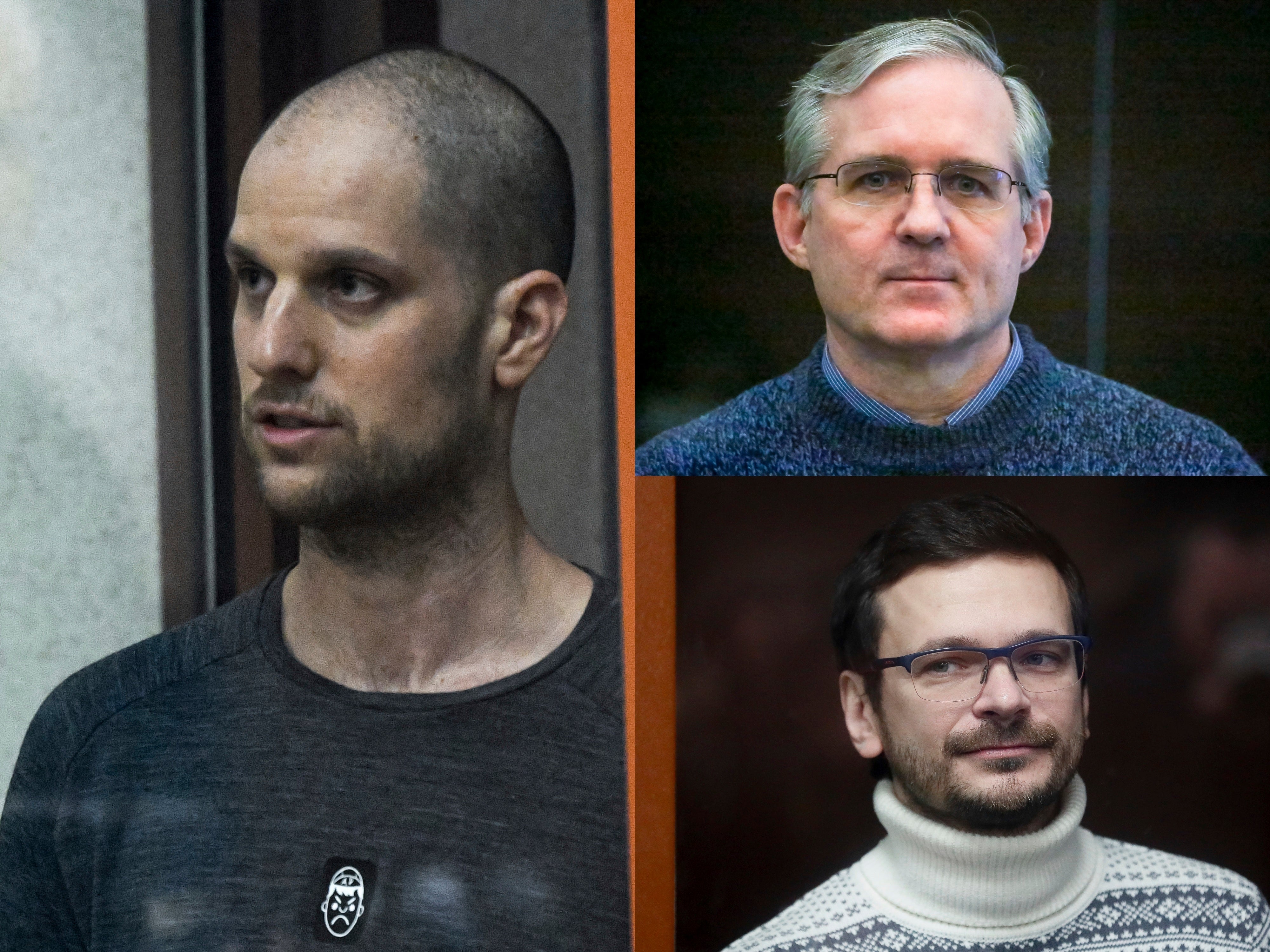 Russia US Prisoners Combo