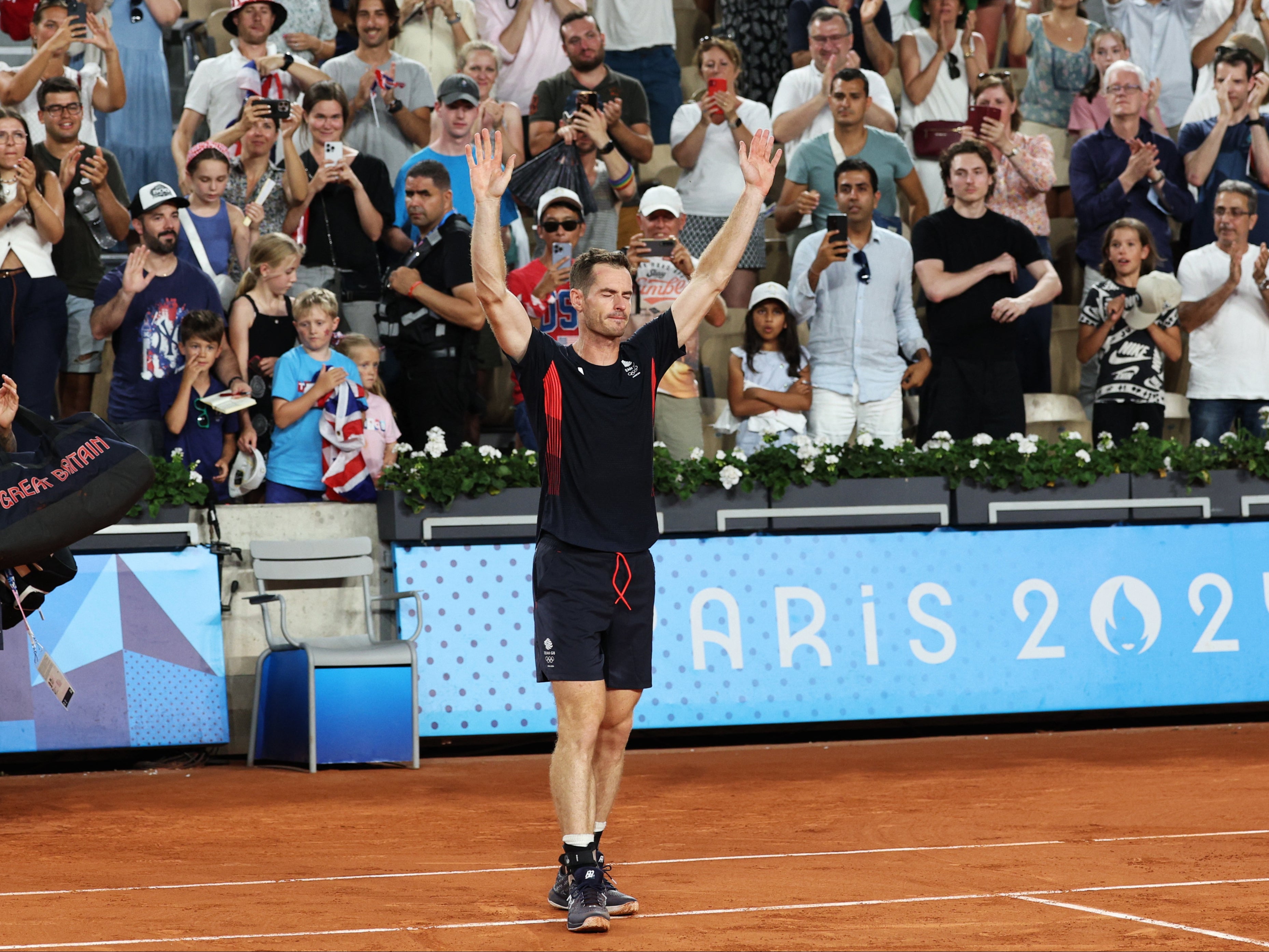 Andy Murray played the final match of his career at the Olympics