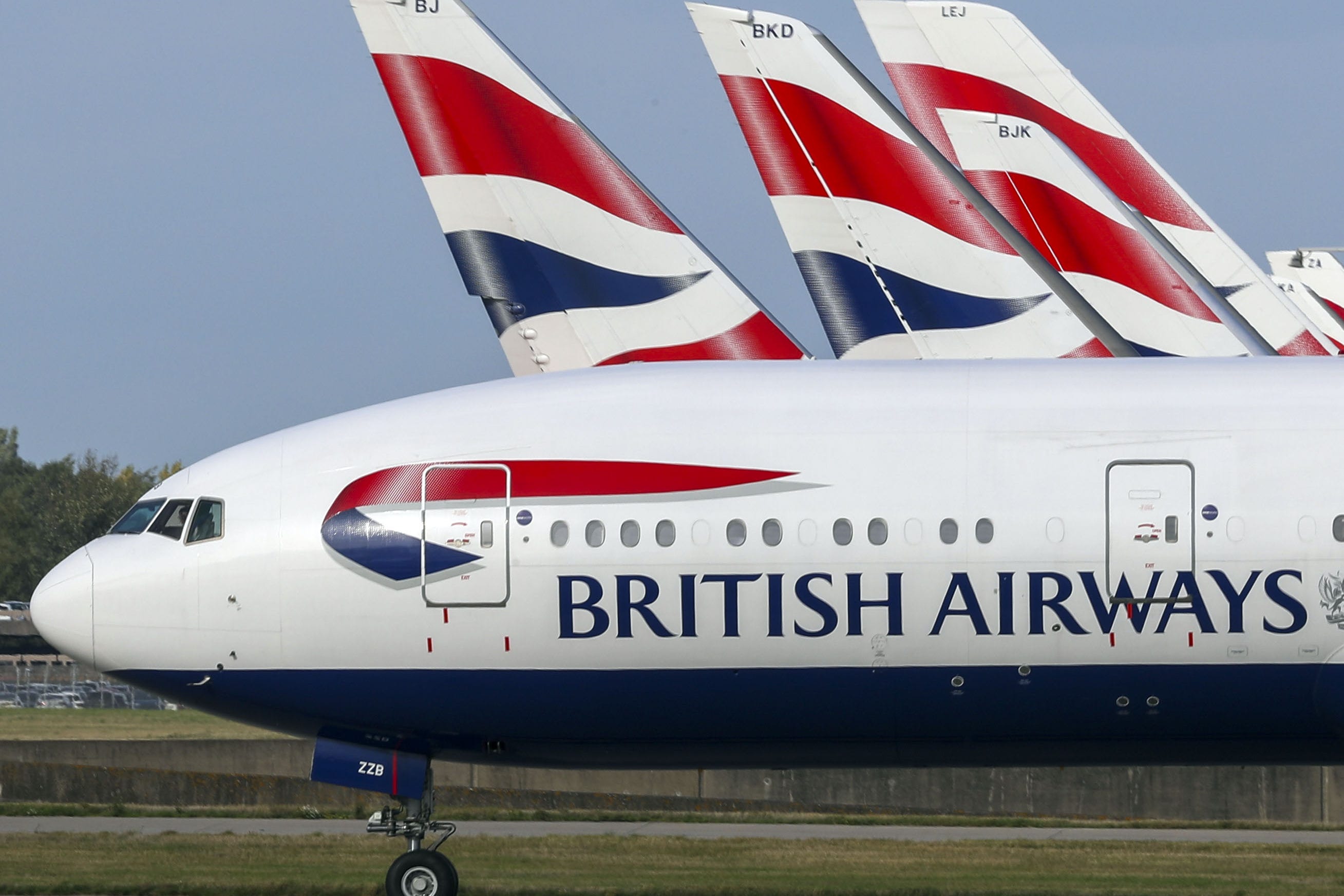 Shares rose at British Airways owner IAG (Steve Parsons/PA)