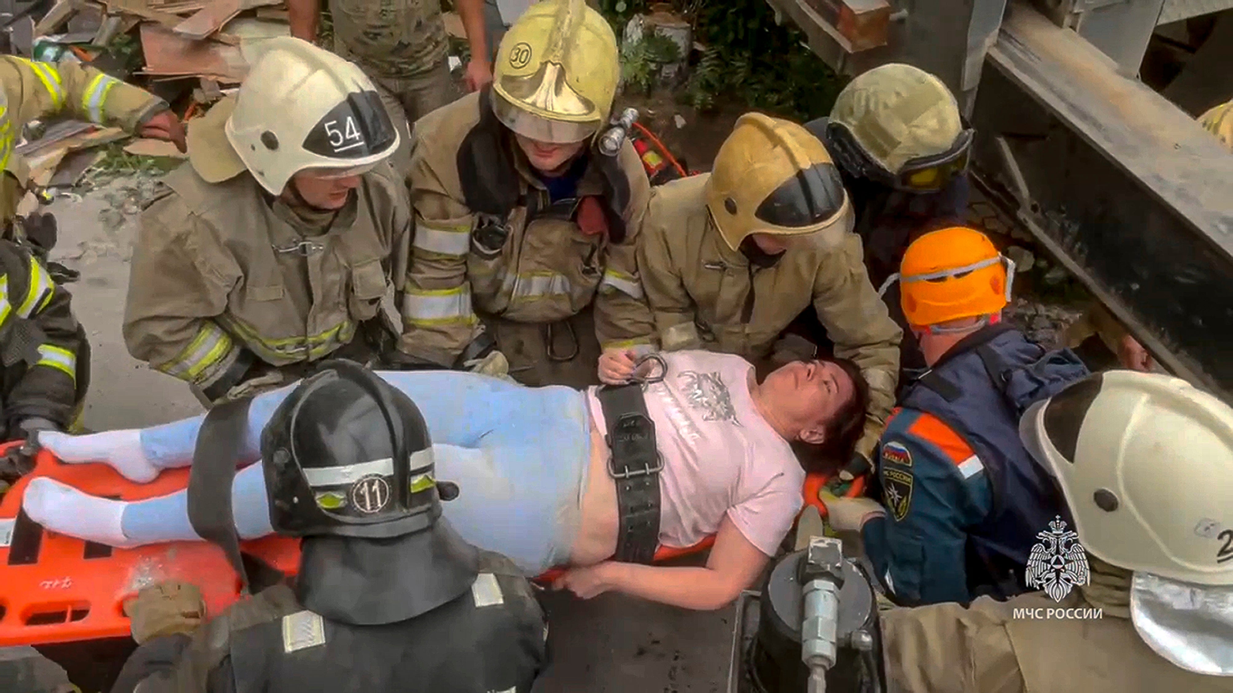 Russia Building Collapse