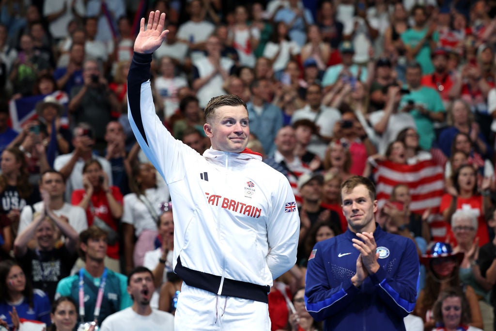 Peaty has already won a medal in Paris, taking home silver in the men’s 100m breaststroke