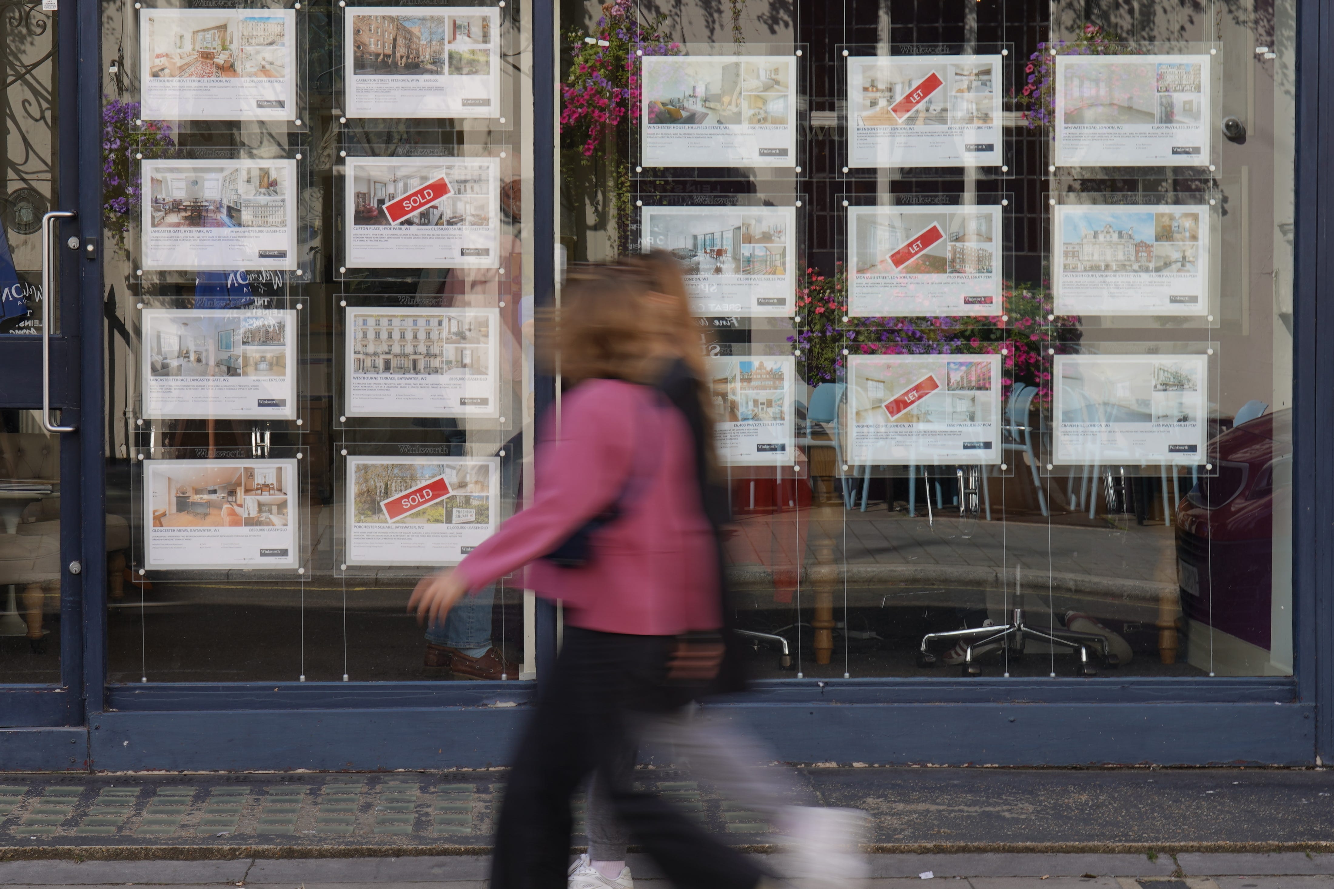 First-time homebuyers driving mortgage demand as costs trickle down, Skipton says (Jonathan Brady/PA)