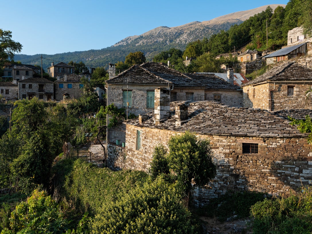 Village life: The stone houses of Mikro Papigo