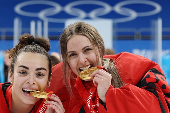 Biting a medal used to prove that it was real gold