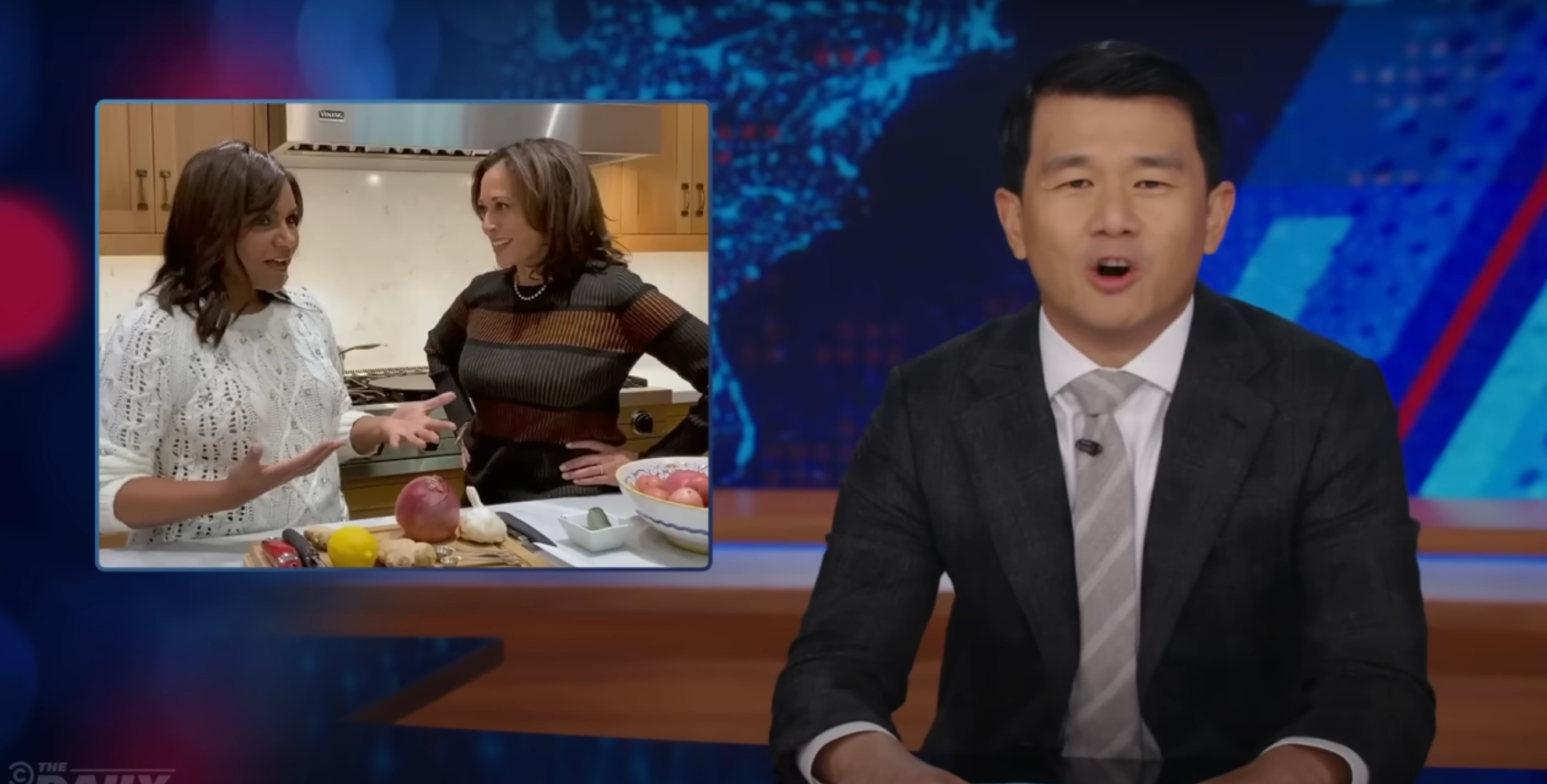 Ronny Chieng roasted Donald Trump over the Kamala Harris identity debate