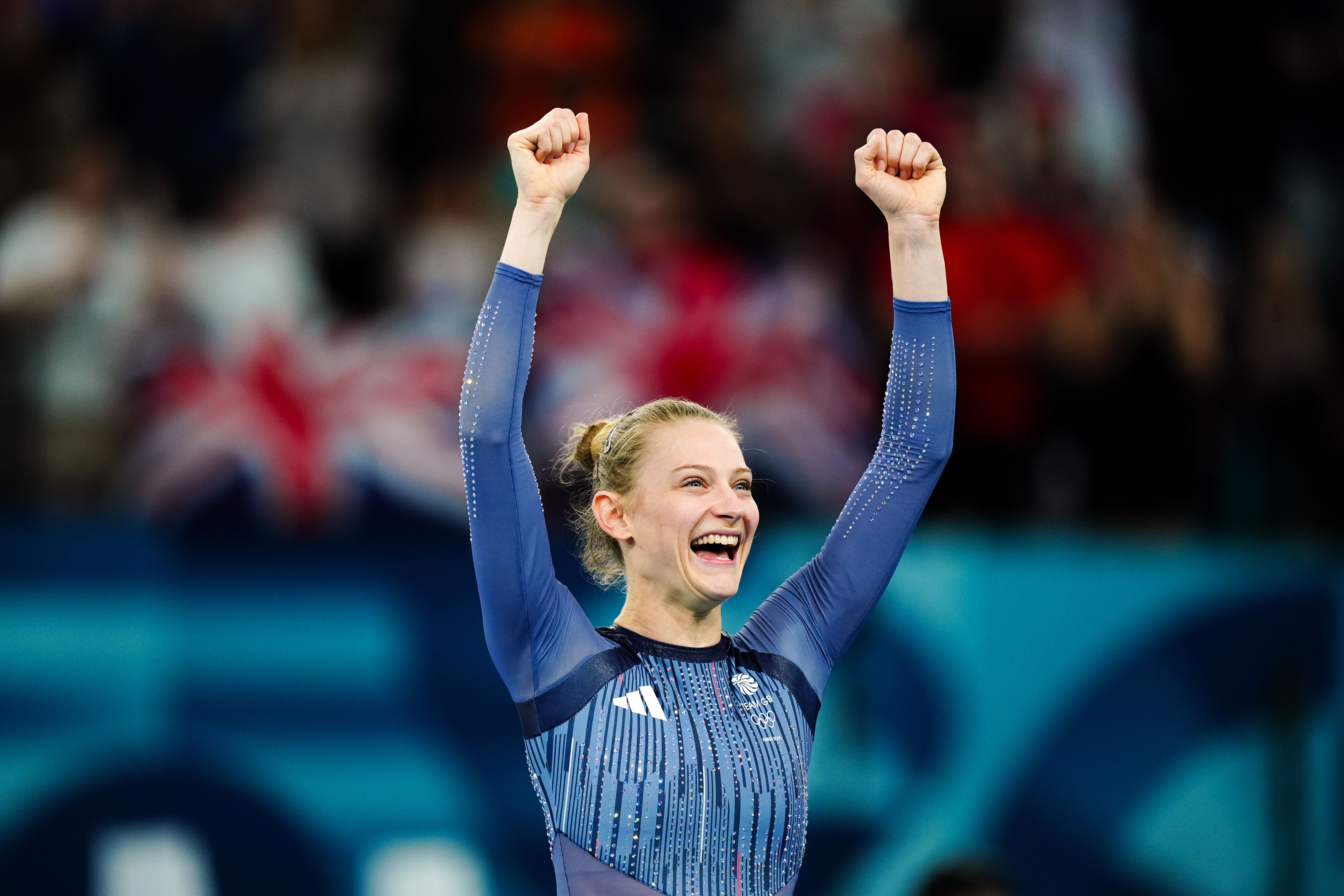 Bryony Page completed her set of Olympic medals with gold on Friday (Mike Egerton/PA)