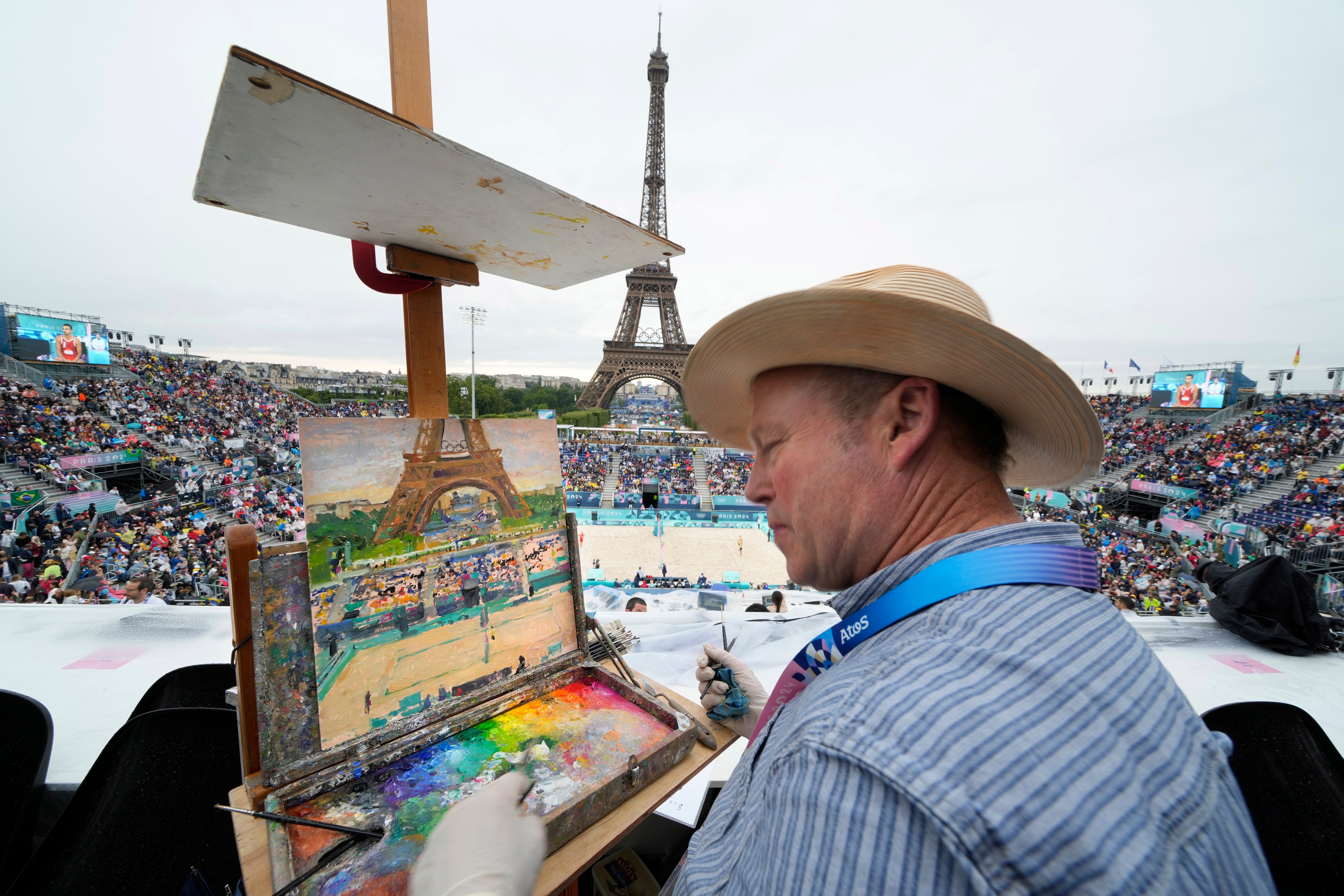 Paris Olympics Beach Volleyball