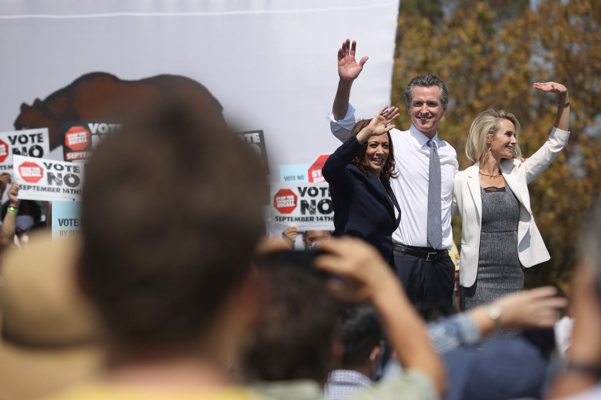 Between local heroes Newsom and Harris, California Democrats have a firm preference for the 2028 nomination