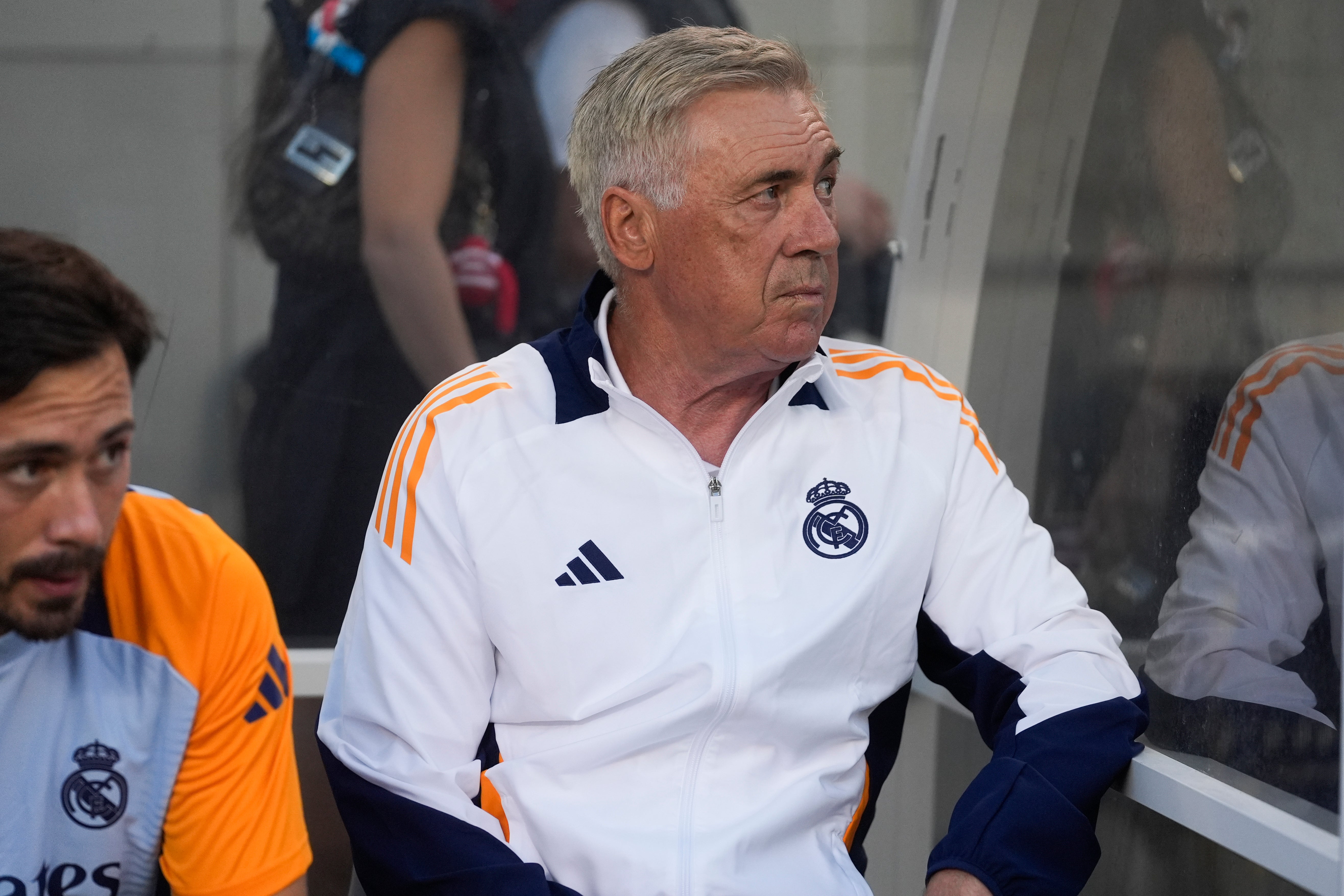 Carlo Ancelotti is unconcerned by his forwards’ start to the season