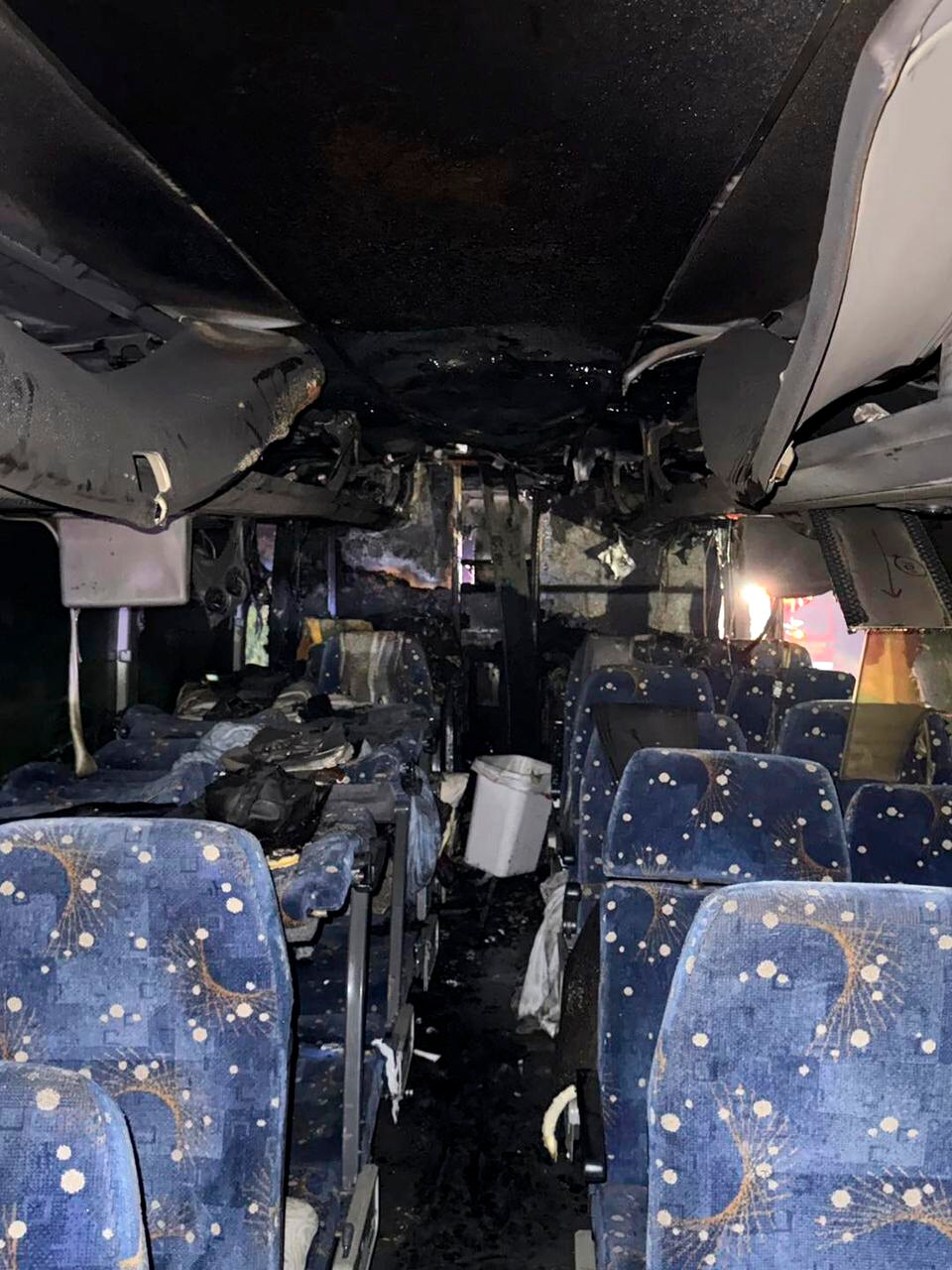 Sioux City Explorers Bus Fire