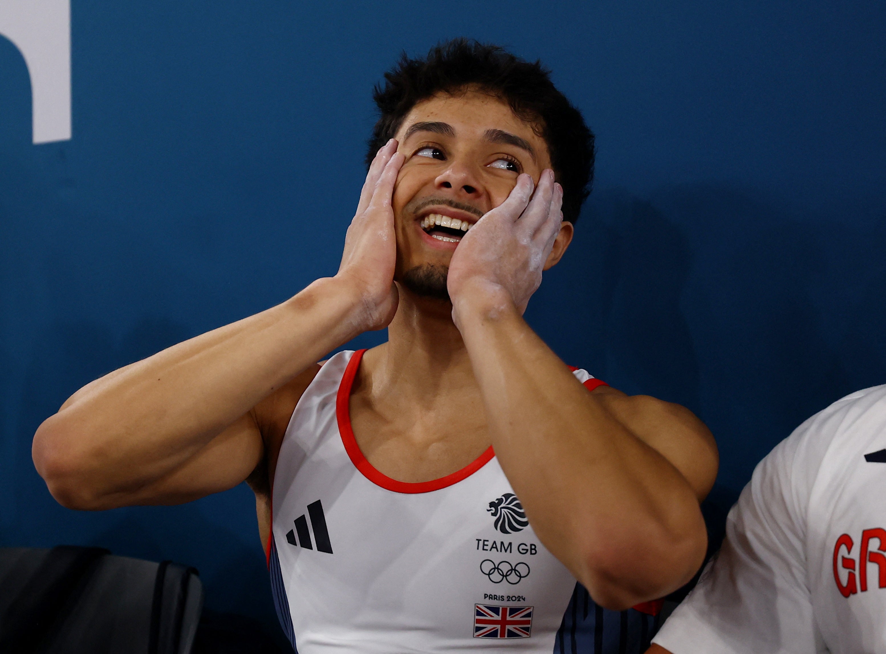 Jake Jarman won GB’s first artistic gymnastics medal of Paris in the floor final – and still has the vault final to come