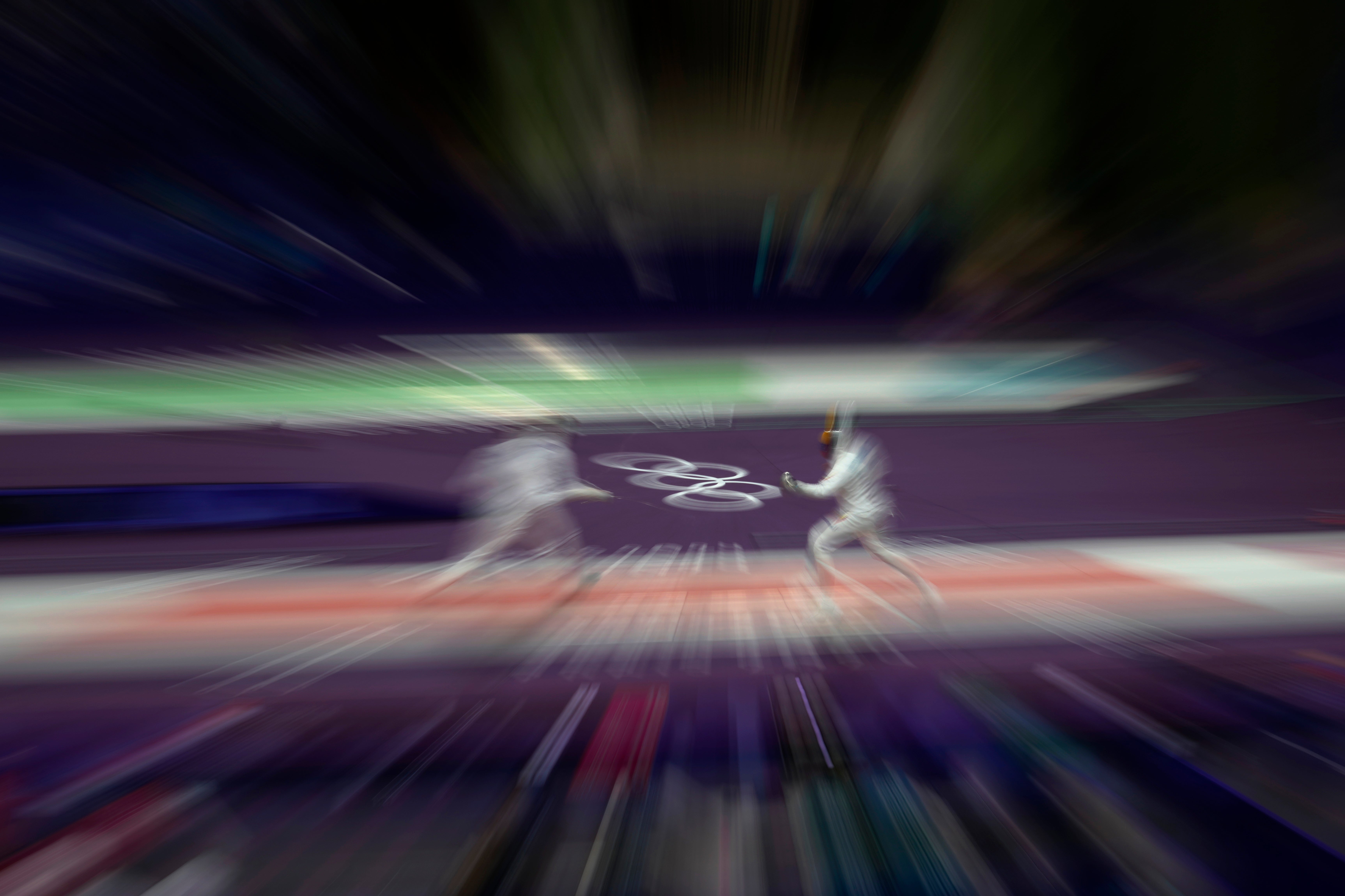 APTOPIX Paris Olympics Fencing