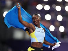 Julien Alfred beats Sha’Carri Richardson to win Olympic 100m gold and put tiny St Lucia on the map