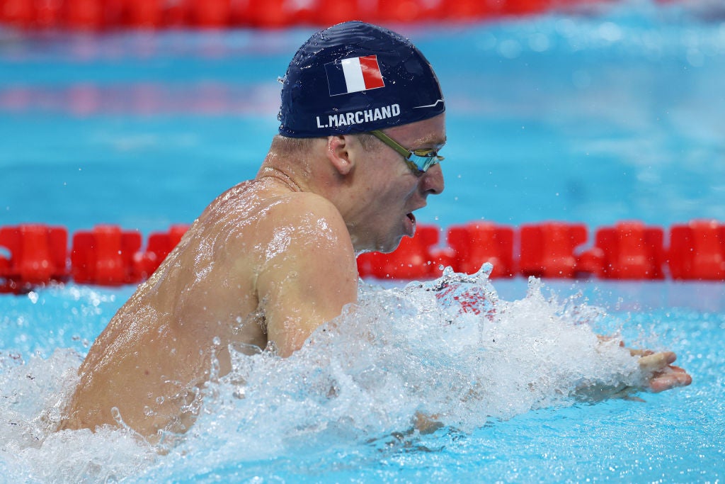 Peaty could go up against Leon Marchand in the men’s relay on Sunday night