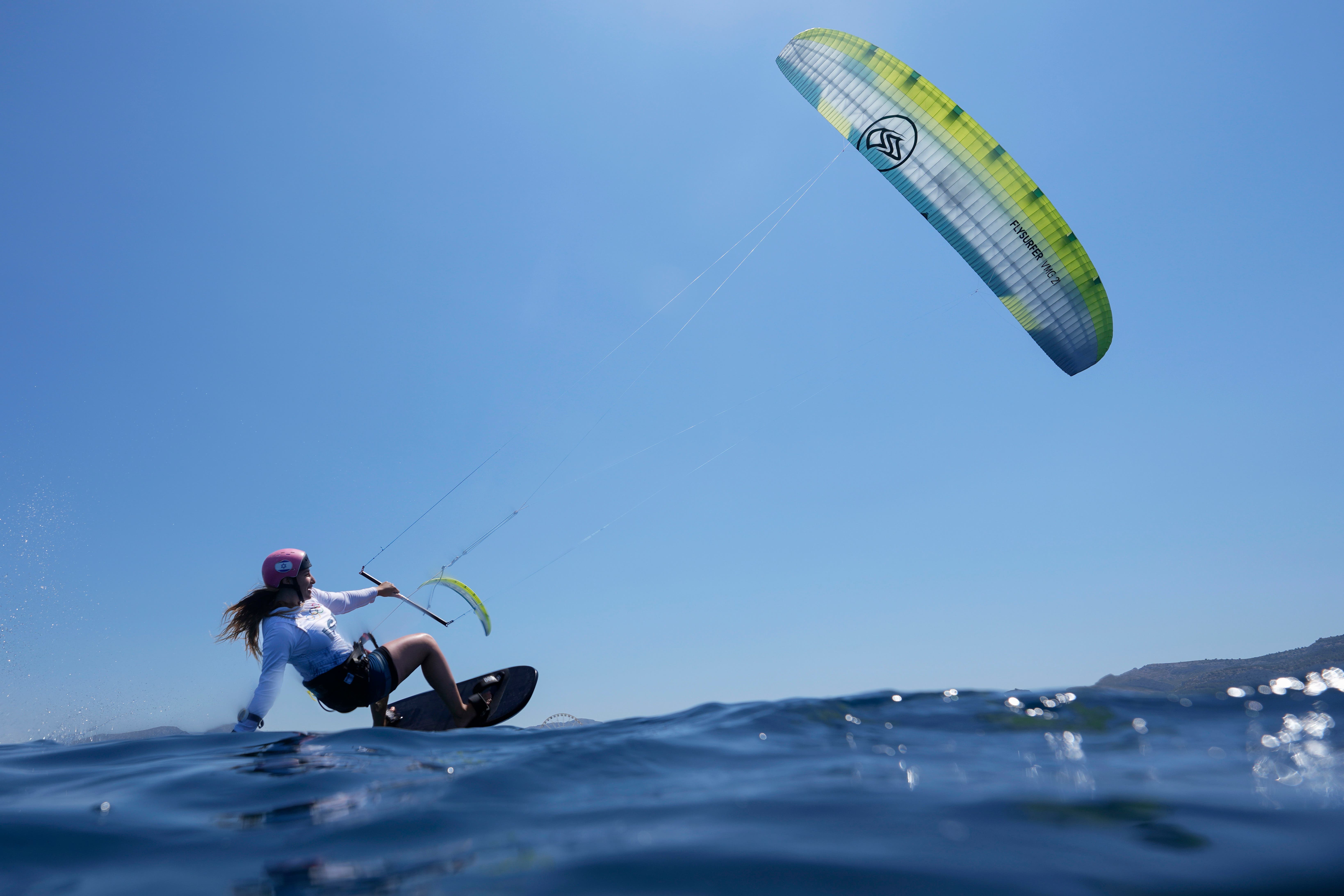 Kitesurfing is set to take the Paris Olympics by storm (Carolyn Kaster/AP)