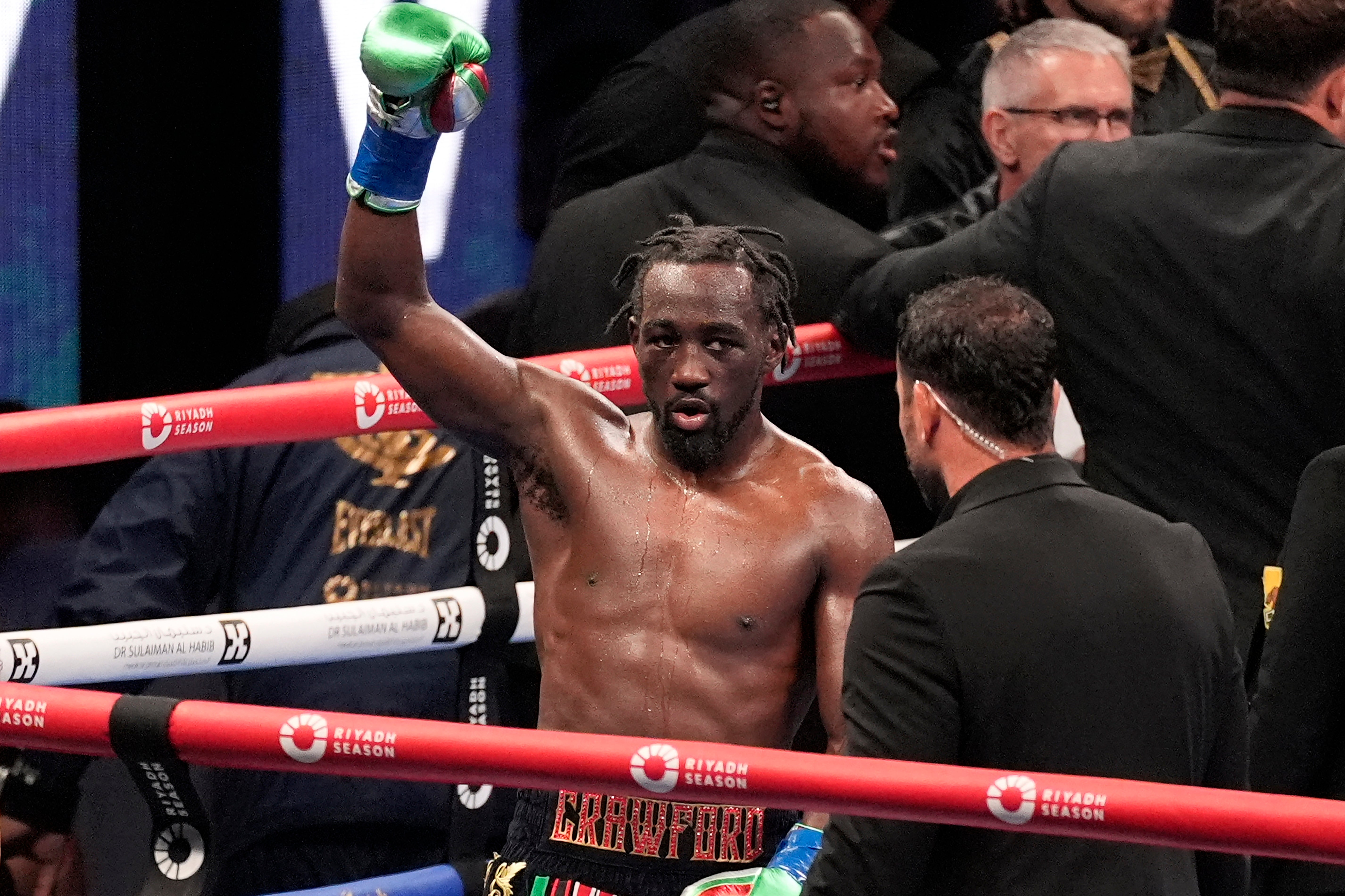 Terence Crawford secured a unanimous decision victory over Israil Madrimov in his most recent fight