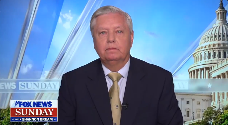 Lindsey Graham warned Donald Trump to focus his attacks on Kamala Harris’s record and avoid questioning her background during his interview on August 4