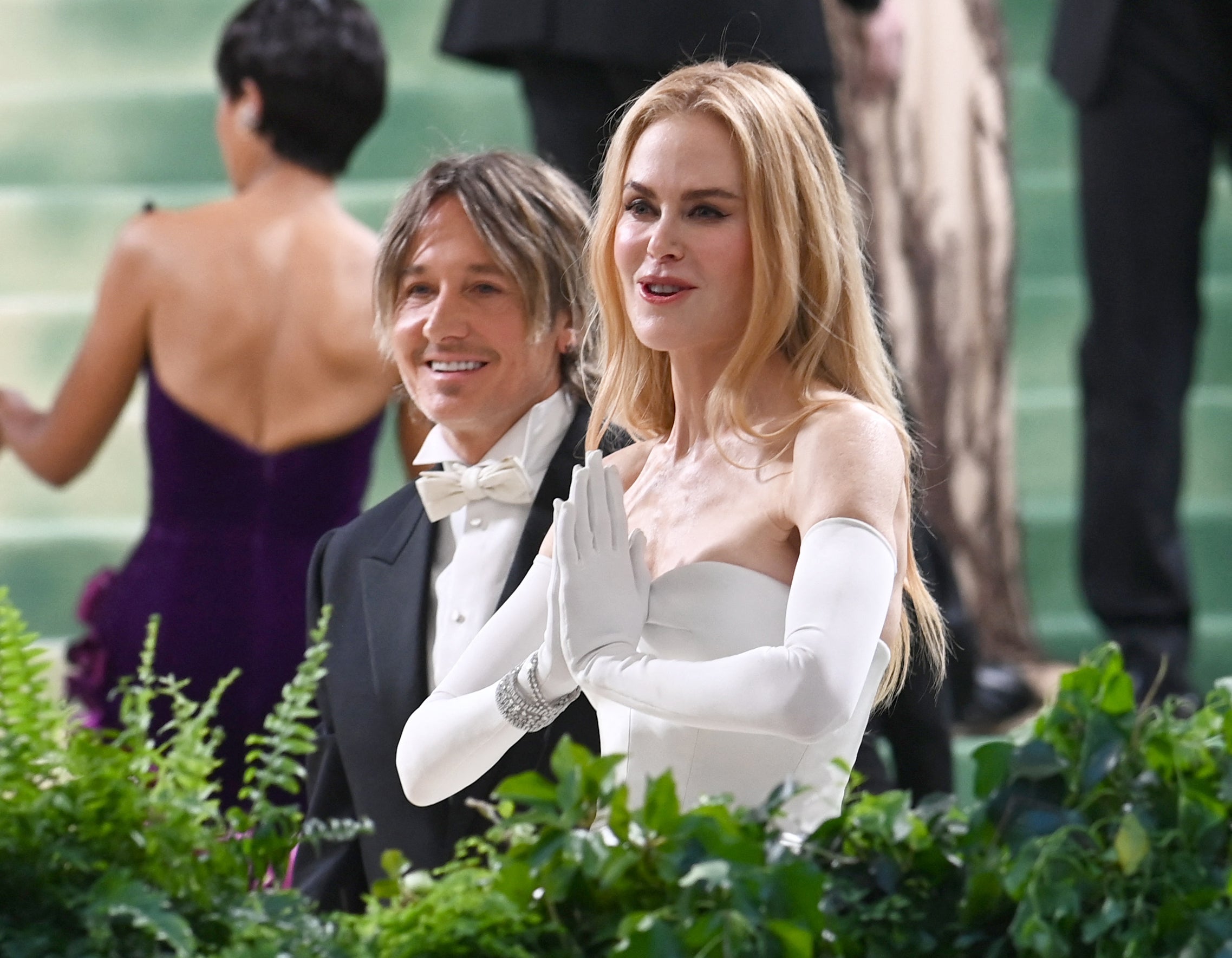 Nicole Kidman and Keith Urban at the 2024 Met Gala on May 6 in New York City