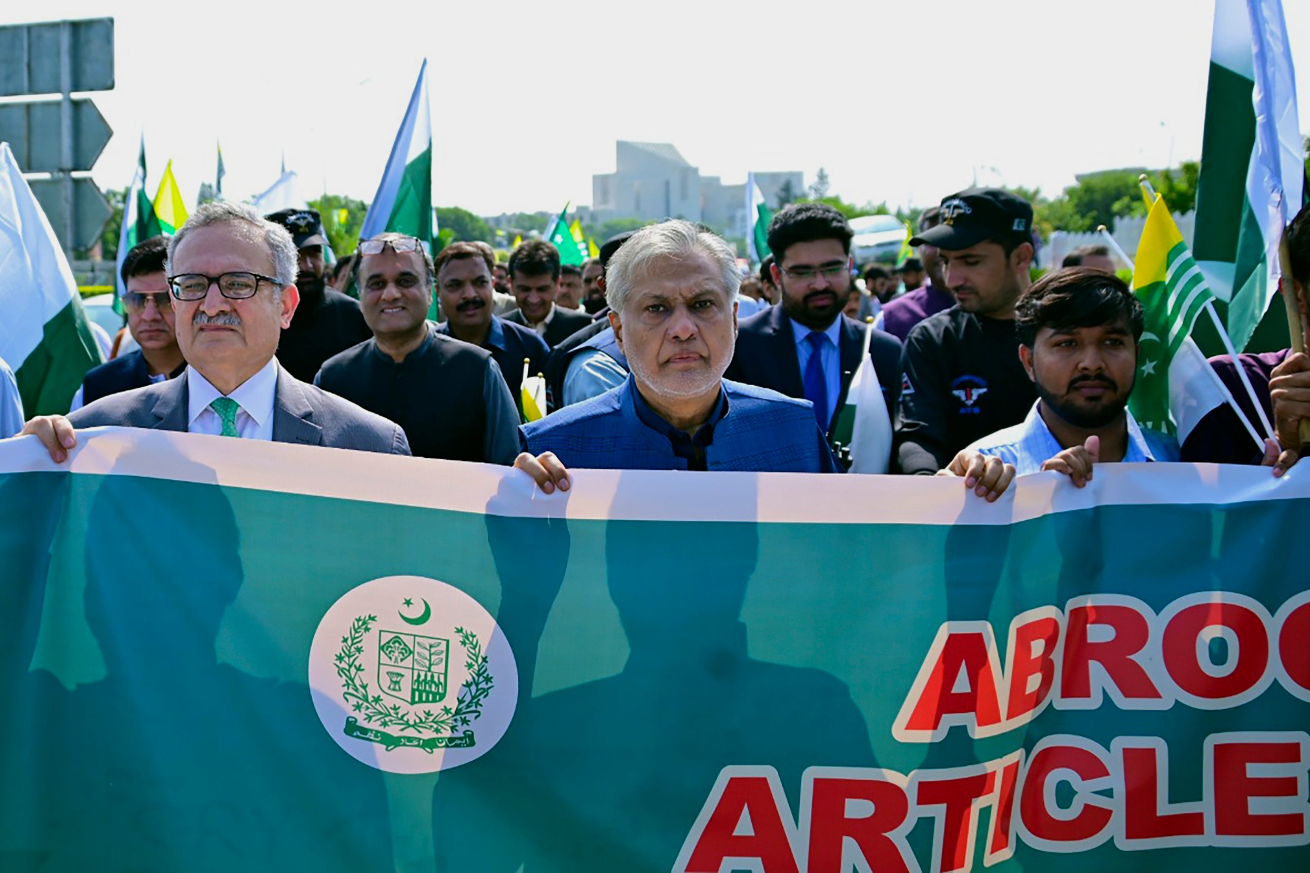 Pakistan India Kashmir Protest