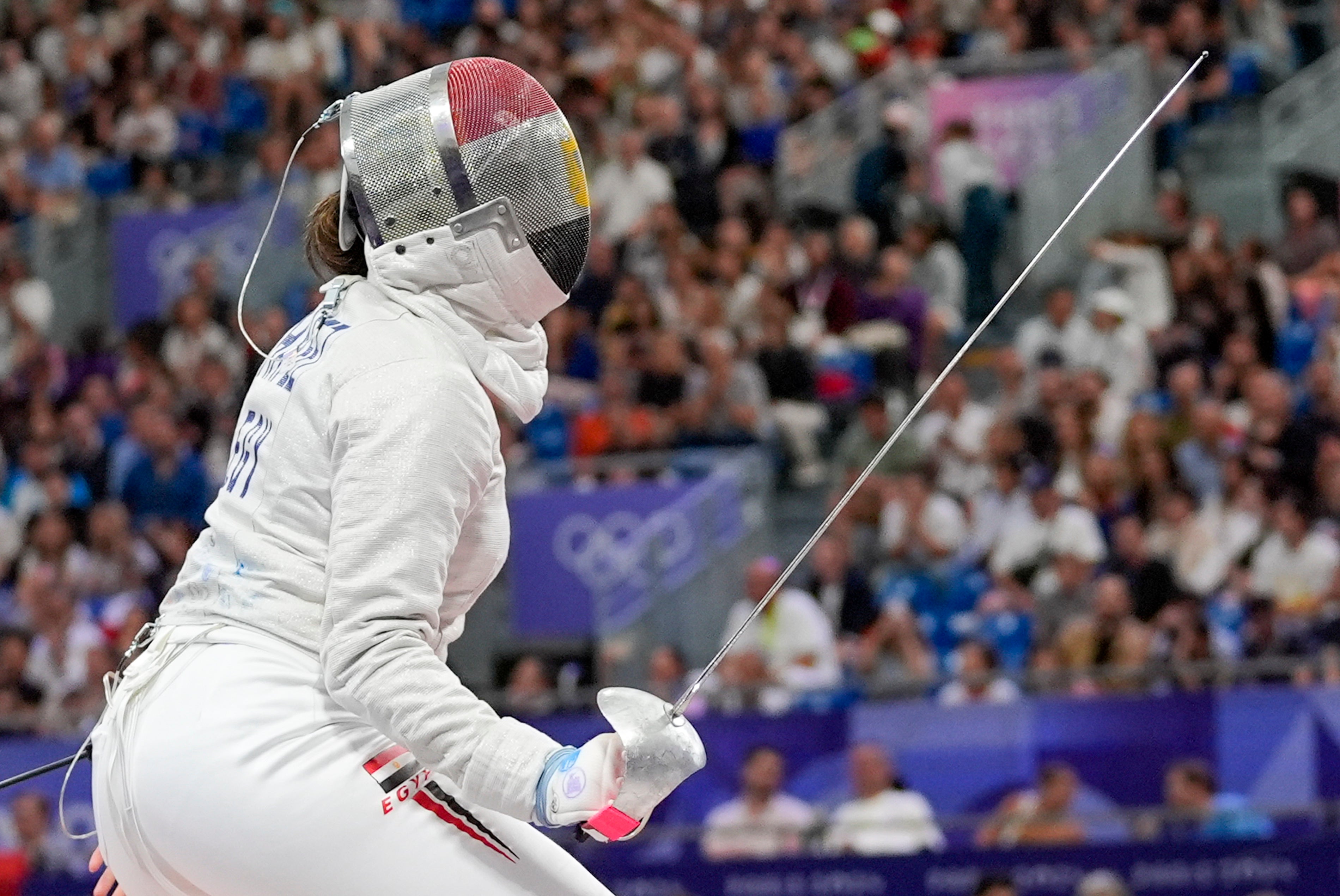 Paris Olympics Pregnant Fencer