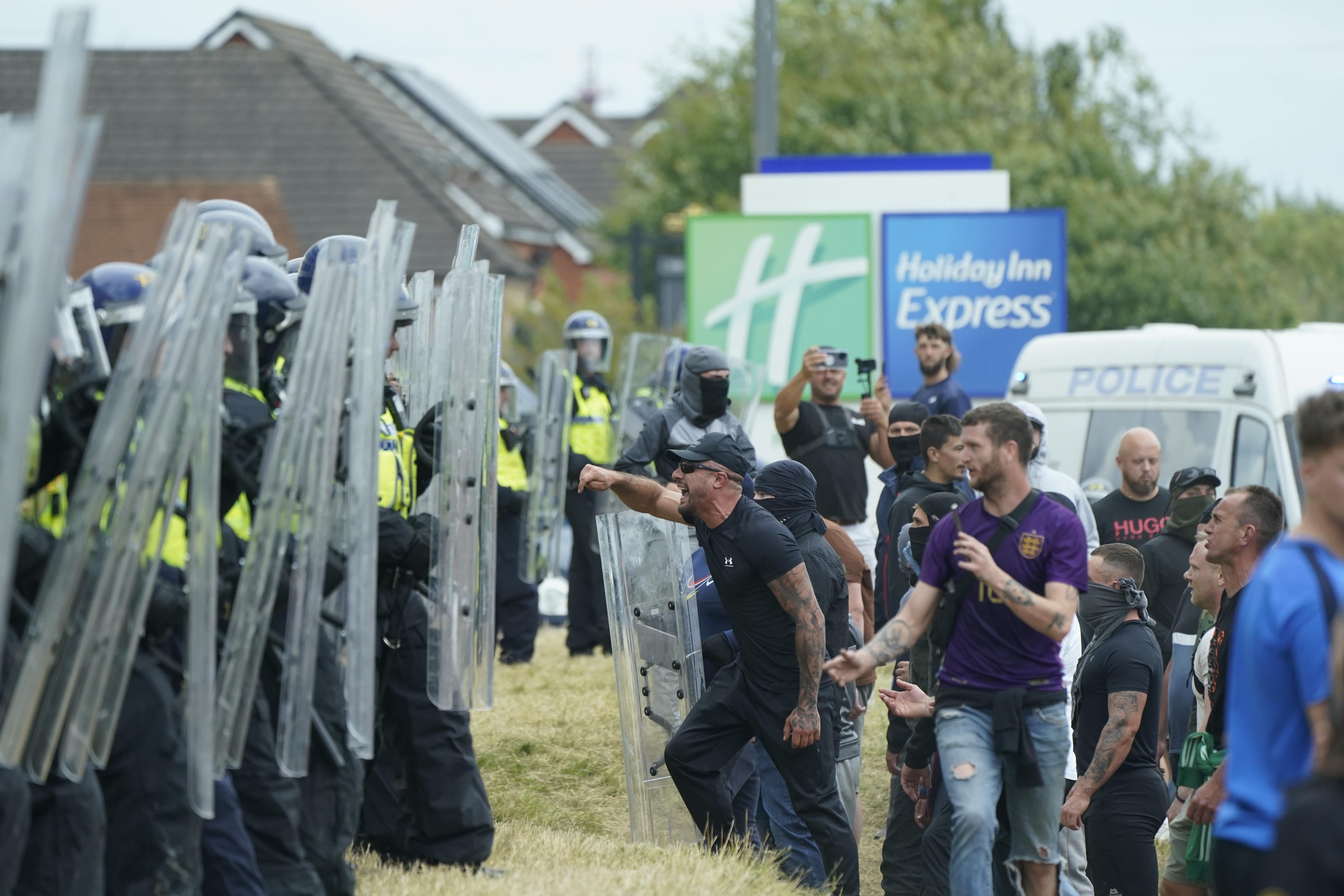 Defence Secretary John Healey, who is the local MP, visited the scene on Monday (Danny Lawson/PA)