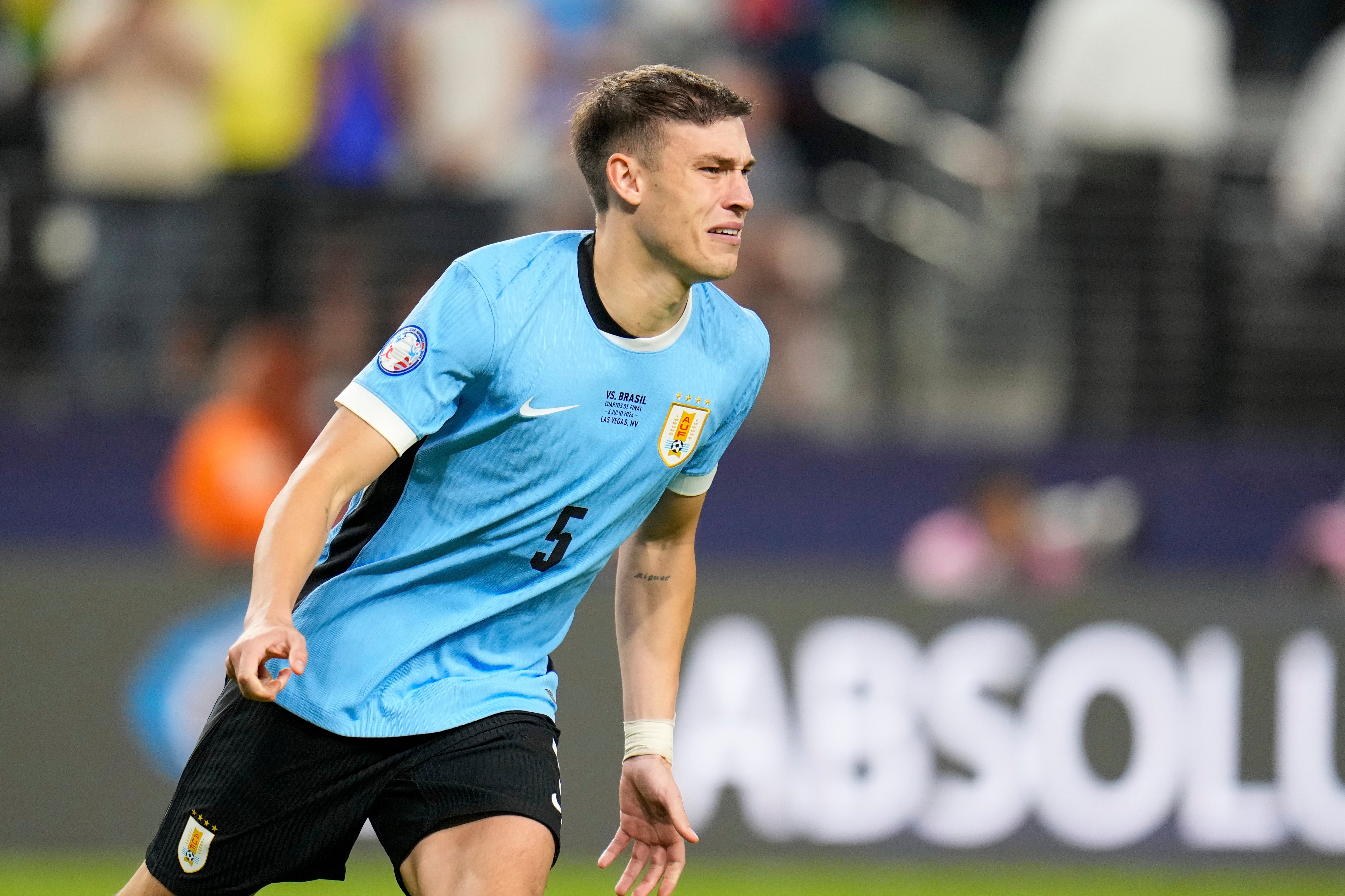 Manuel Ugarte is a Uruguay international