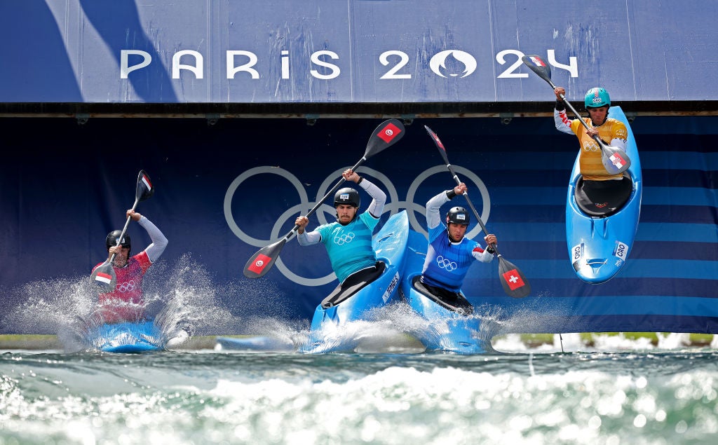 Kayak cross made a splash on its Olympics debut