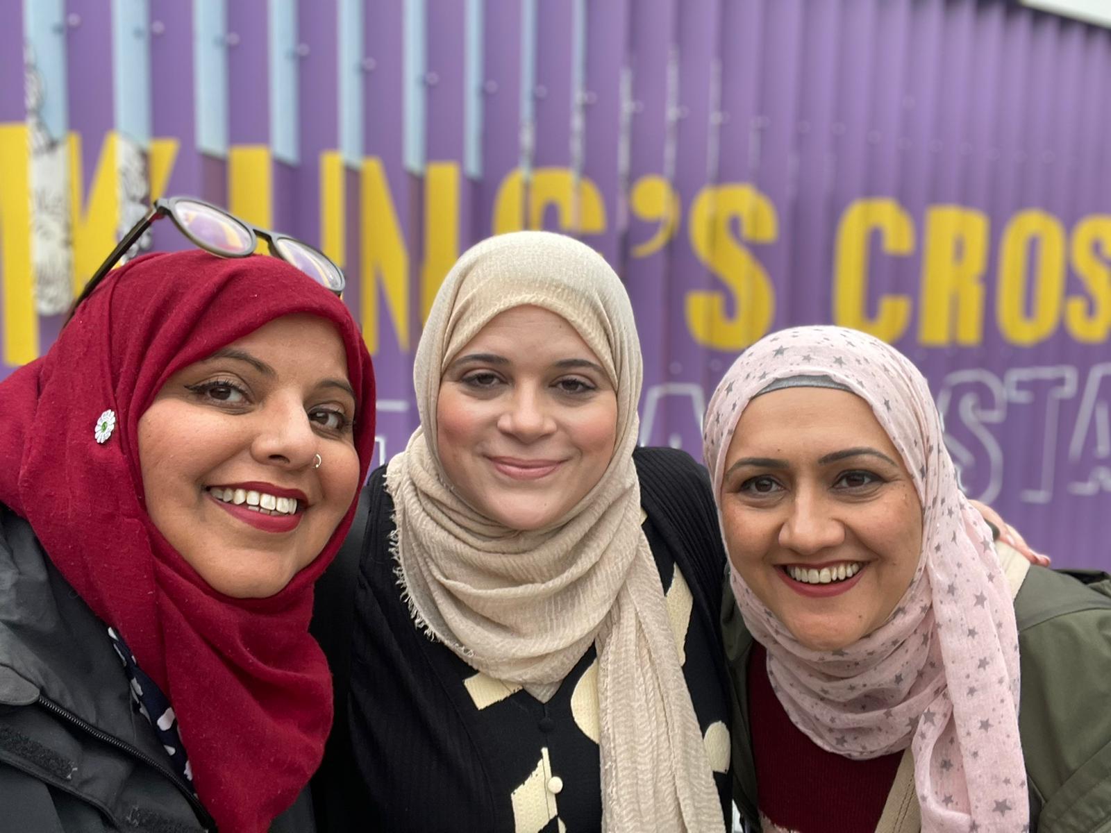 The anti-racist group have been contacted by Muslim women fearing for their safety following race riots