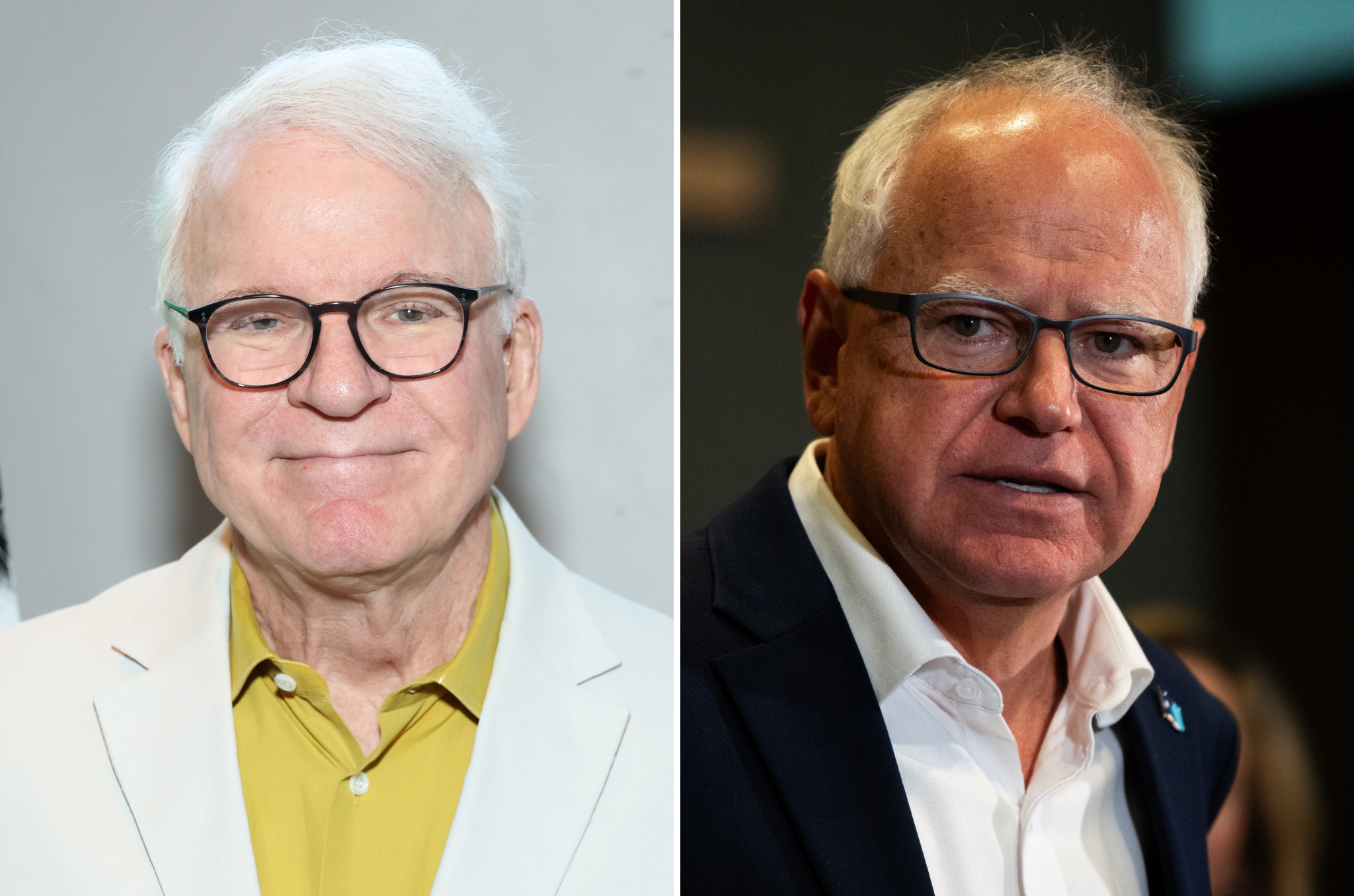 Steve Martin is being called on by ‘SNL’ fans to play Minnesota Governor Tim Walz on the show’s 50th season