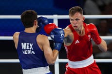 Lewis Richardson left to settle for boxing bronze in Paris after surprise judge decision