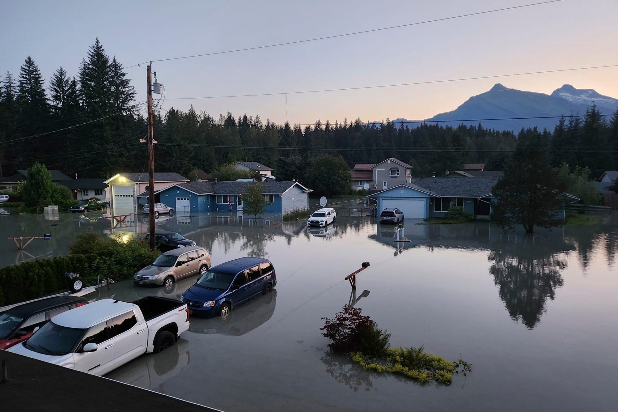 CORRECTION Alaska Flooding Glacial Dam