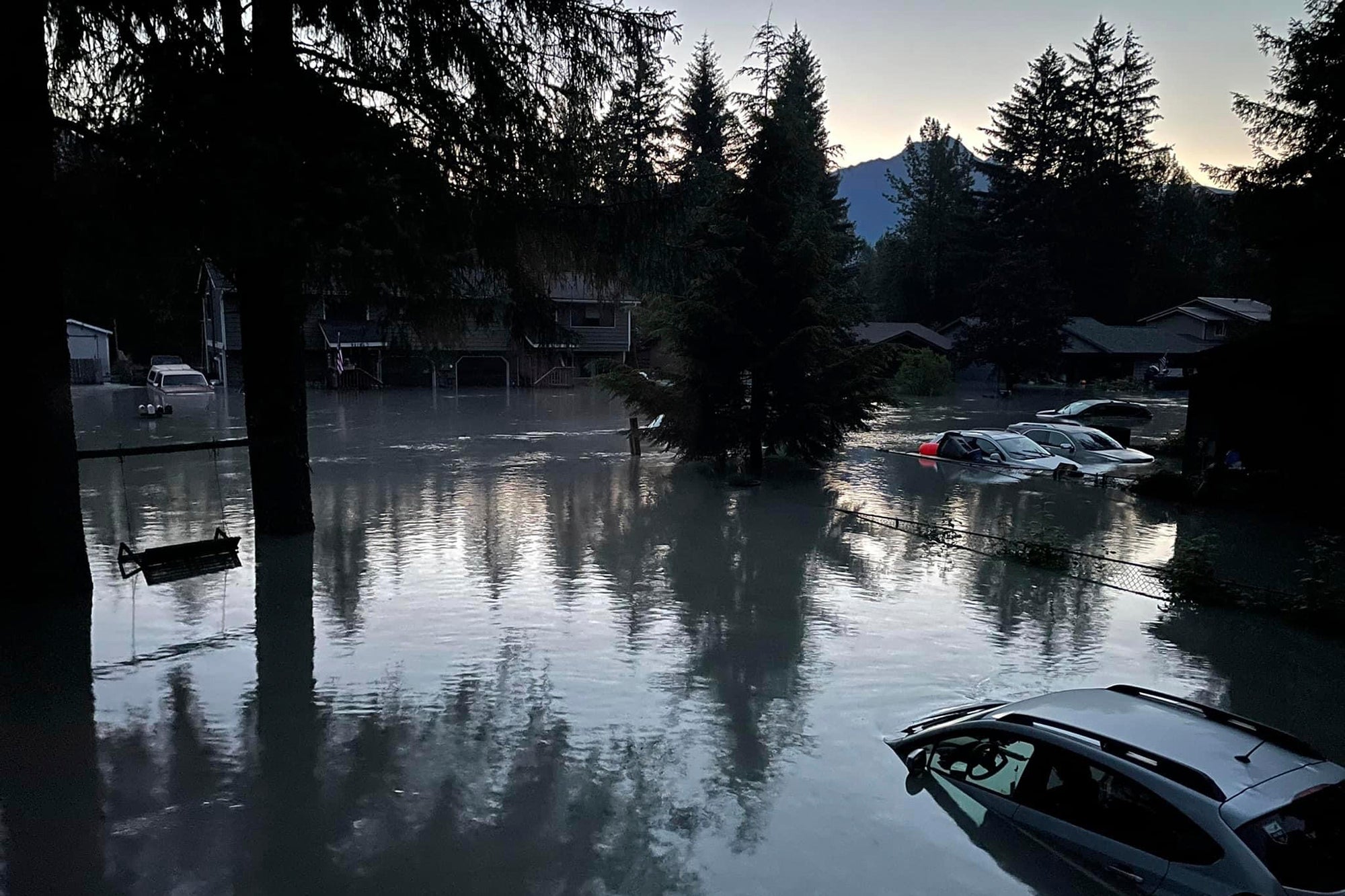 CORRECTION Alaska Flooding Glacial Dam