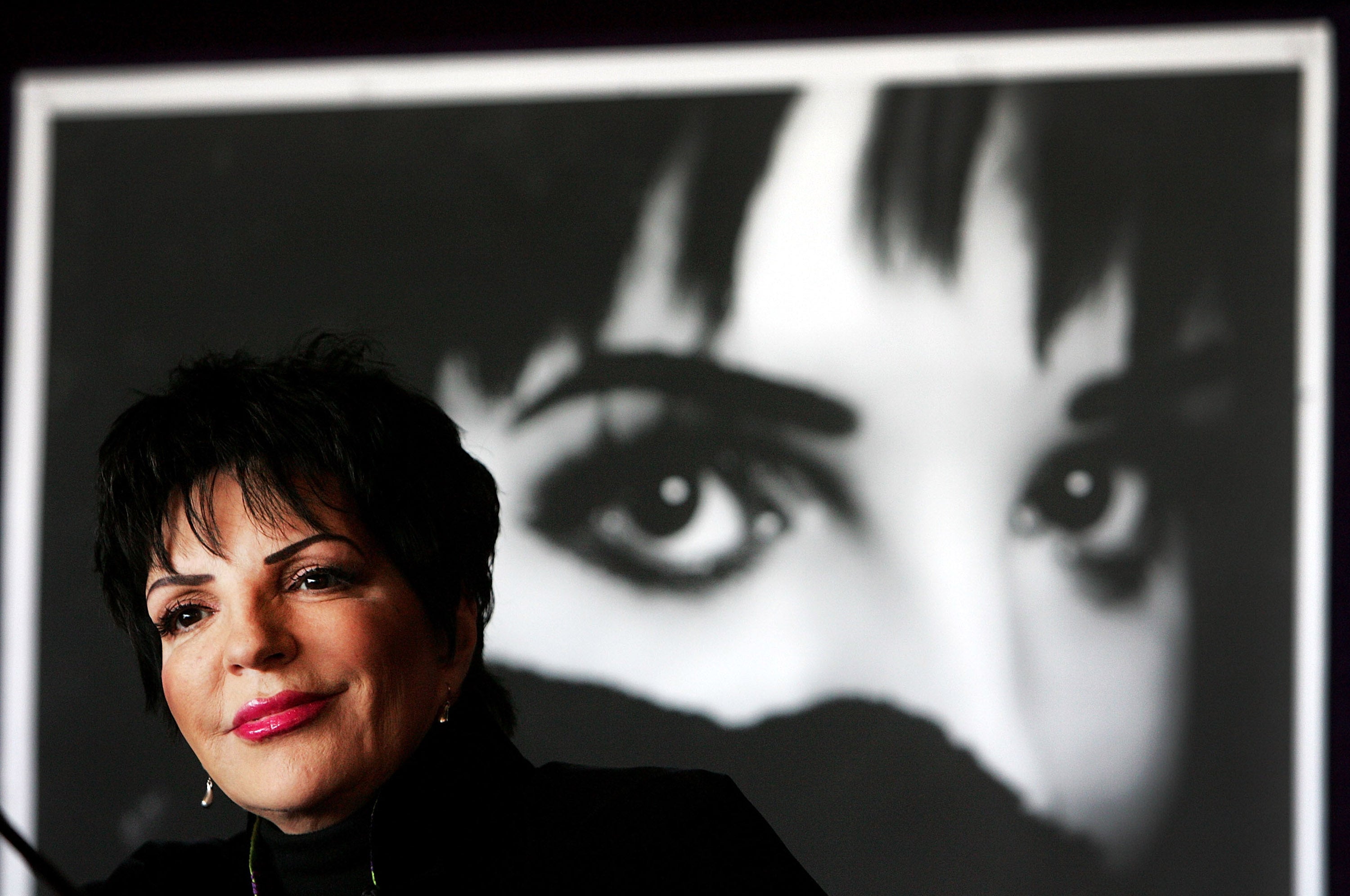 Liza Minnelli attends a press conference ahead of her tour ‘Liza’s at the Palace’ on 13 October, 2009 in Sydney