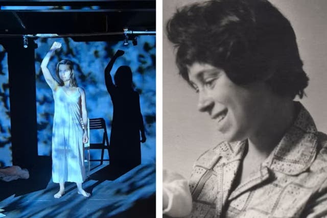 <p>Daisy Boulton, left, is performing in a new show about Hannah Gavron, right</p>