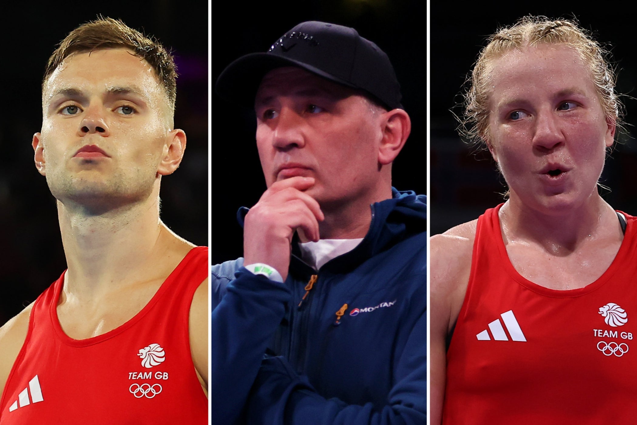 Left to right: Lewis Richardson, Rob McCracken and Rosie Eccles