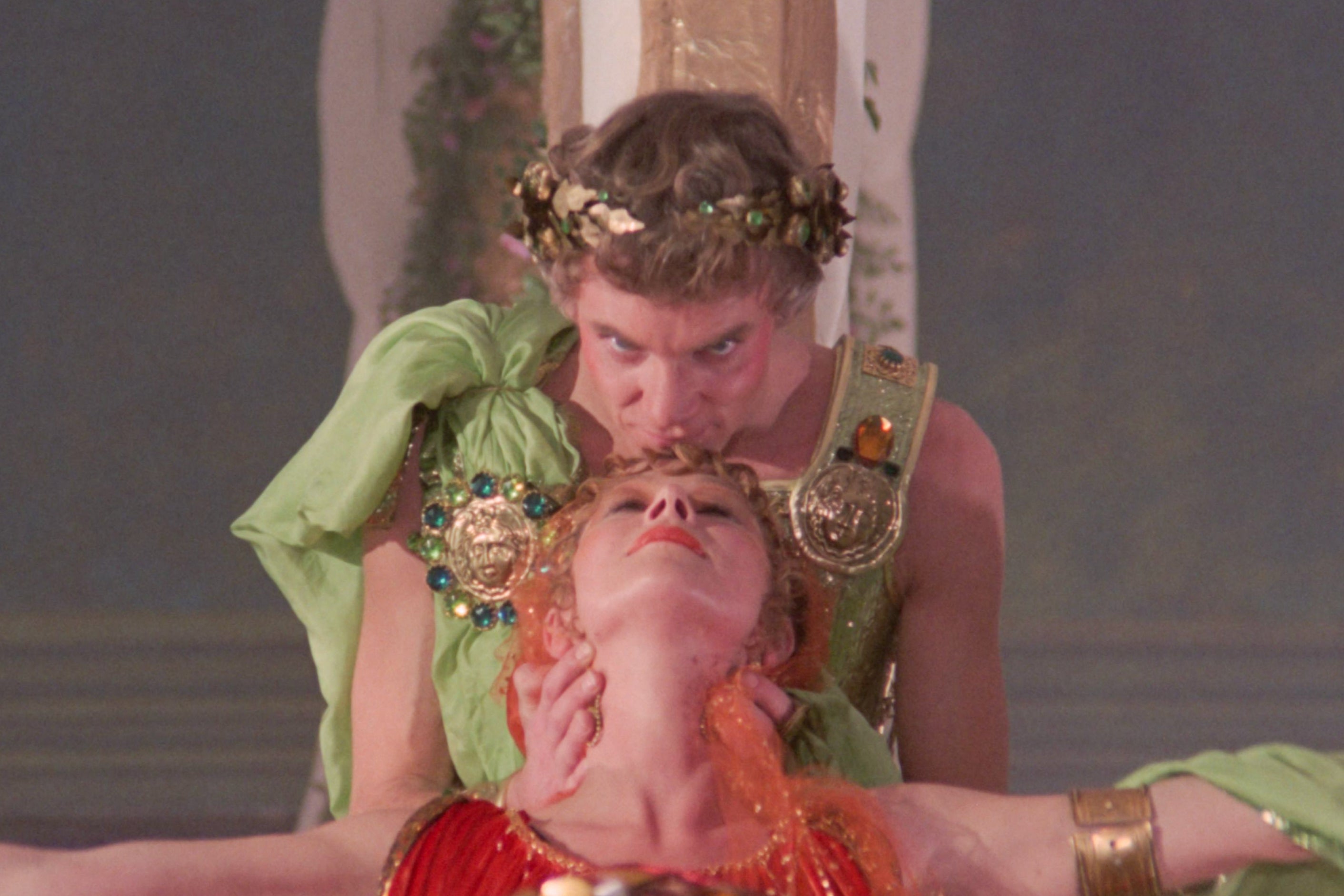 Malcolm McDowell and Helen Mirren in ‘Caligula'