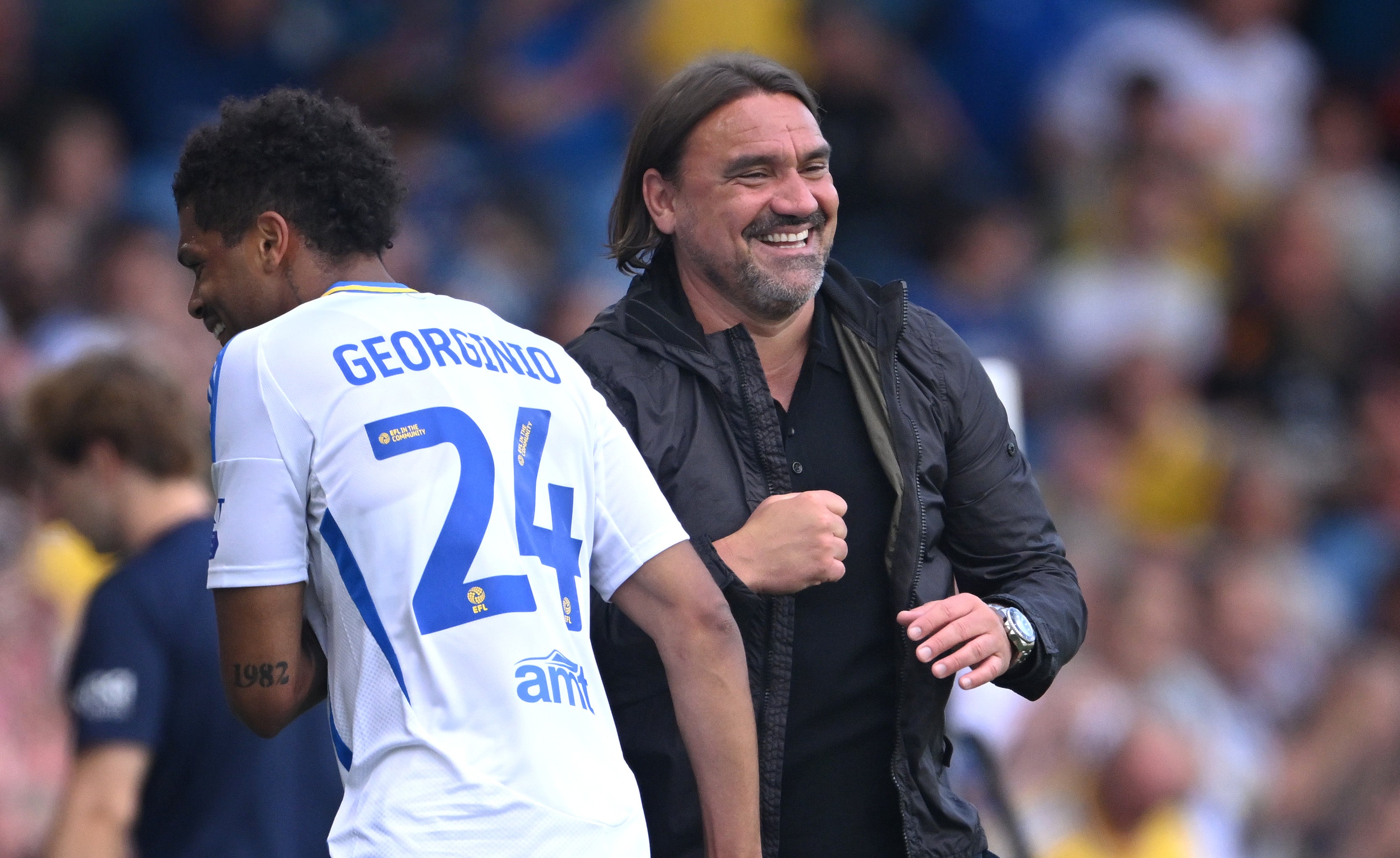 Daniel Farke is still in charge at Leeds, with previous Championship promotions on his managerial CV