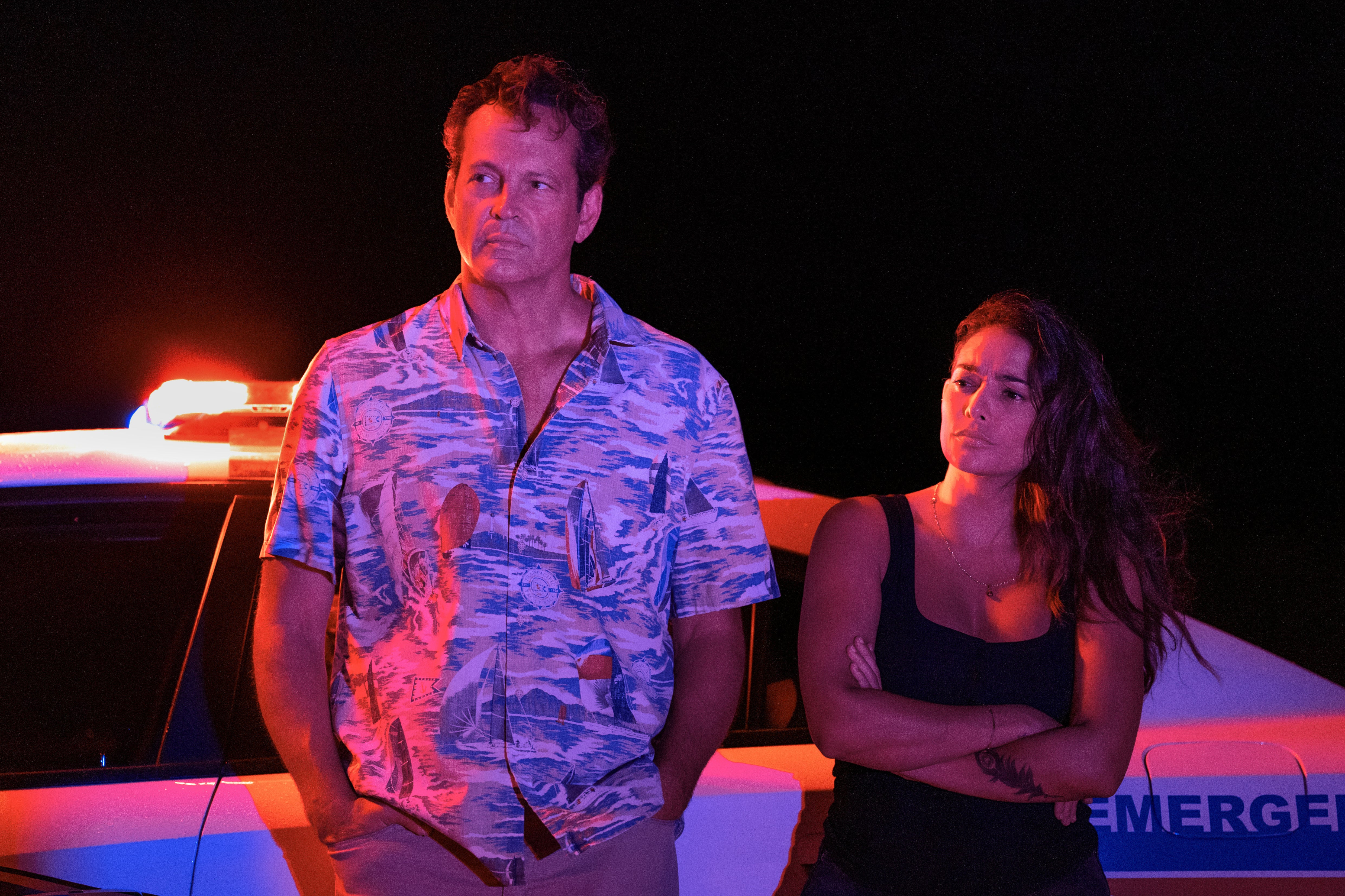 Vince Vaughn and Natalia Martinez in ‘Bad Monkey'