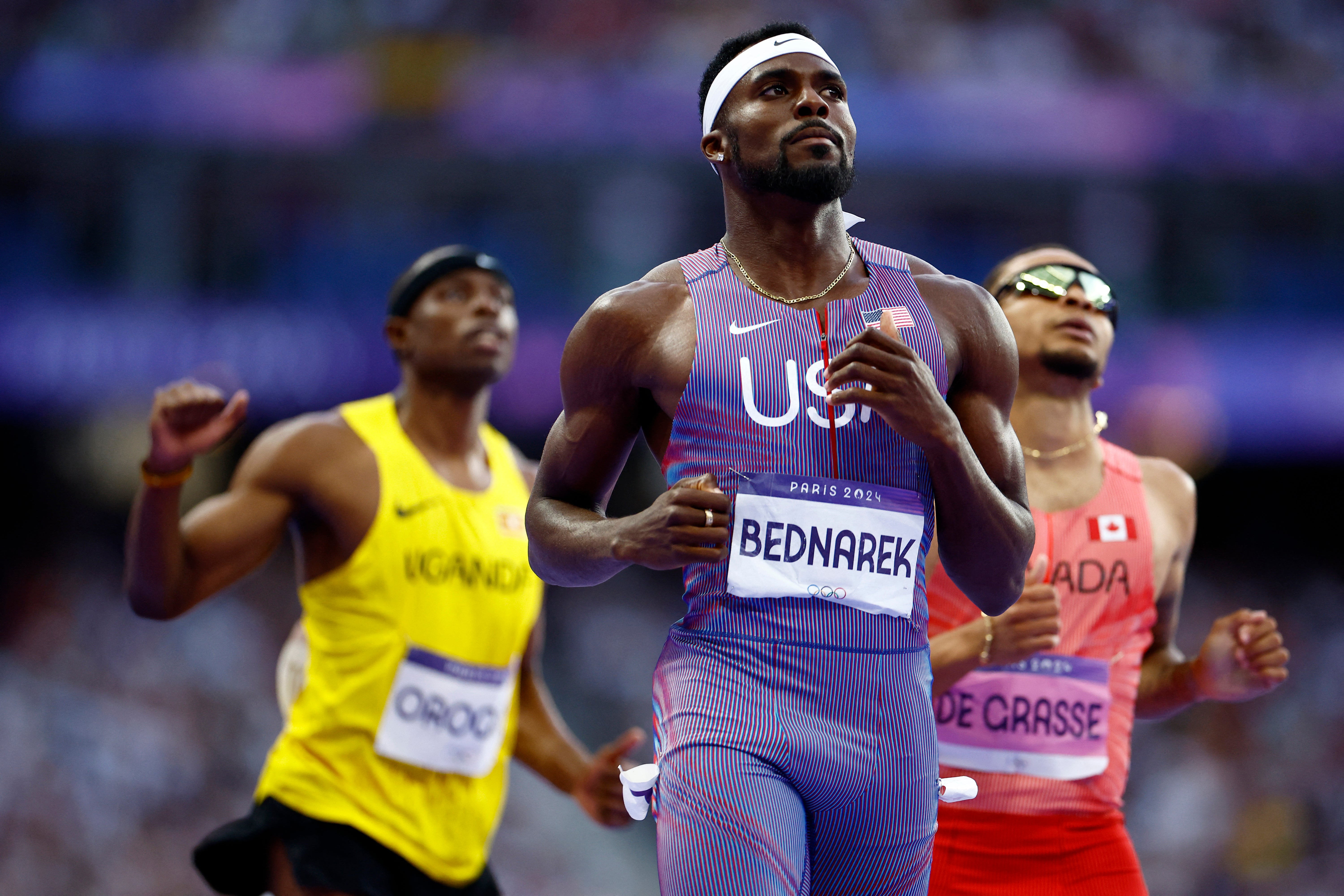 Kenny Bednarek didn’t break sweat winning his semi-final