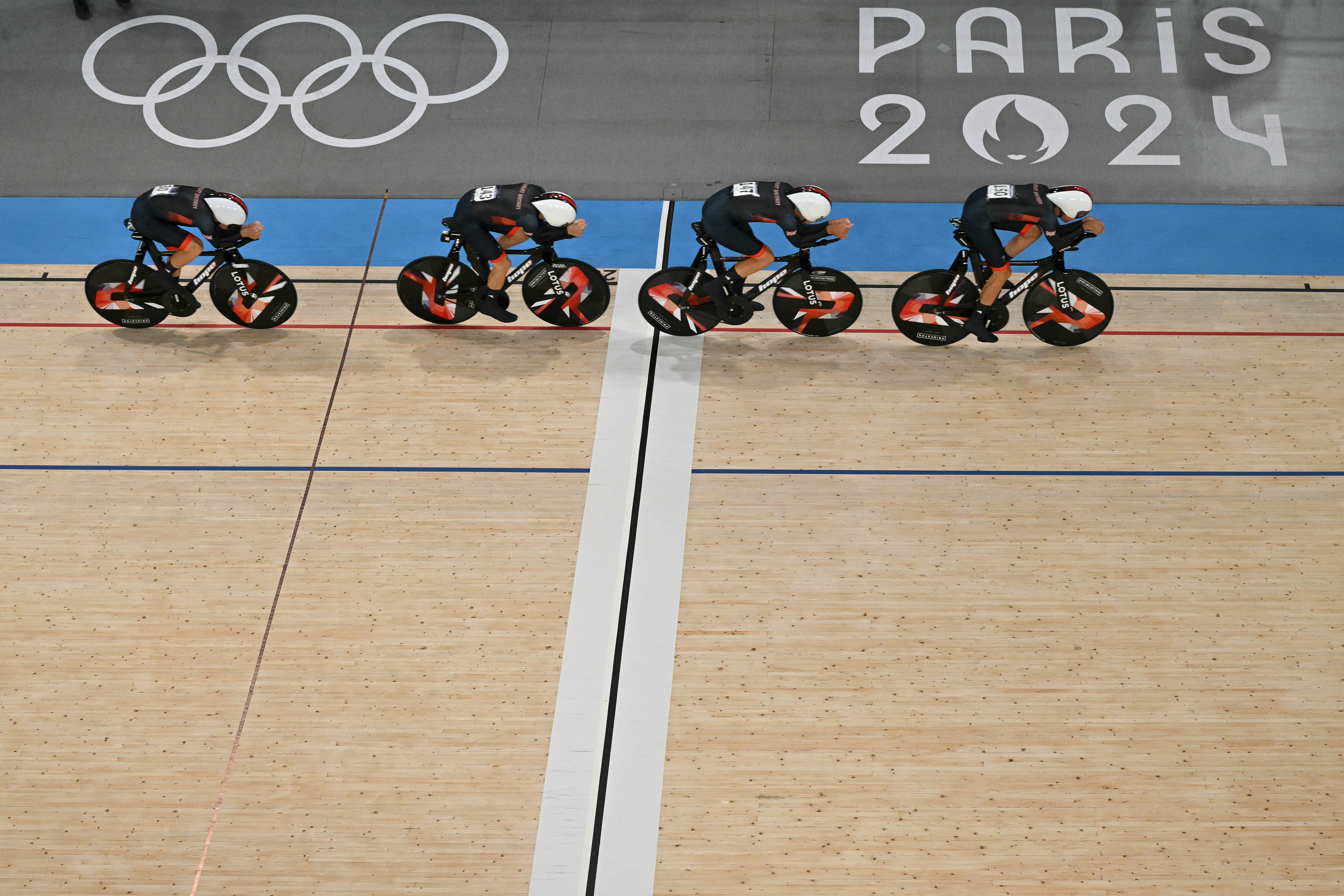 GB men’s pursuit team