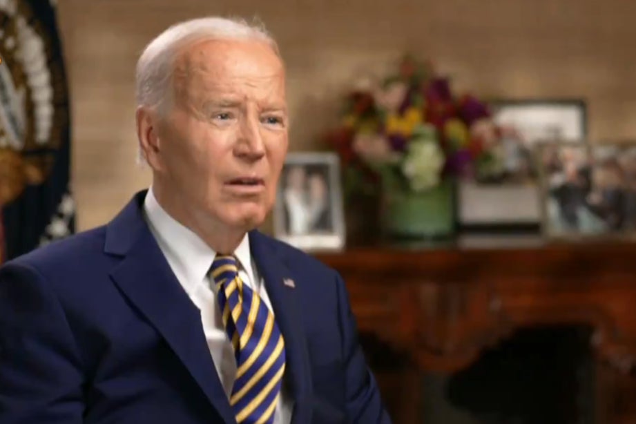Joe Biden says he is ‘not confident at all’ that there will be a peaceful transfer of power if Donald Trump loses the 2024 presidential election