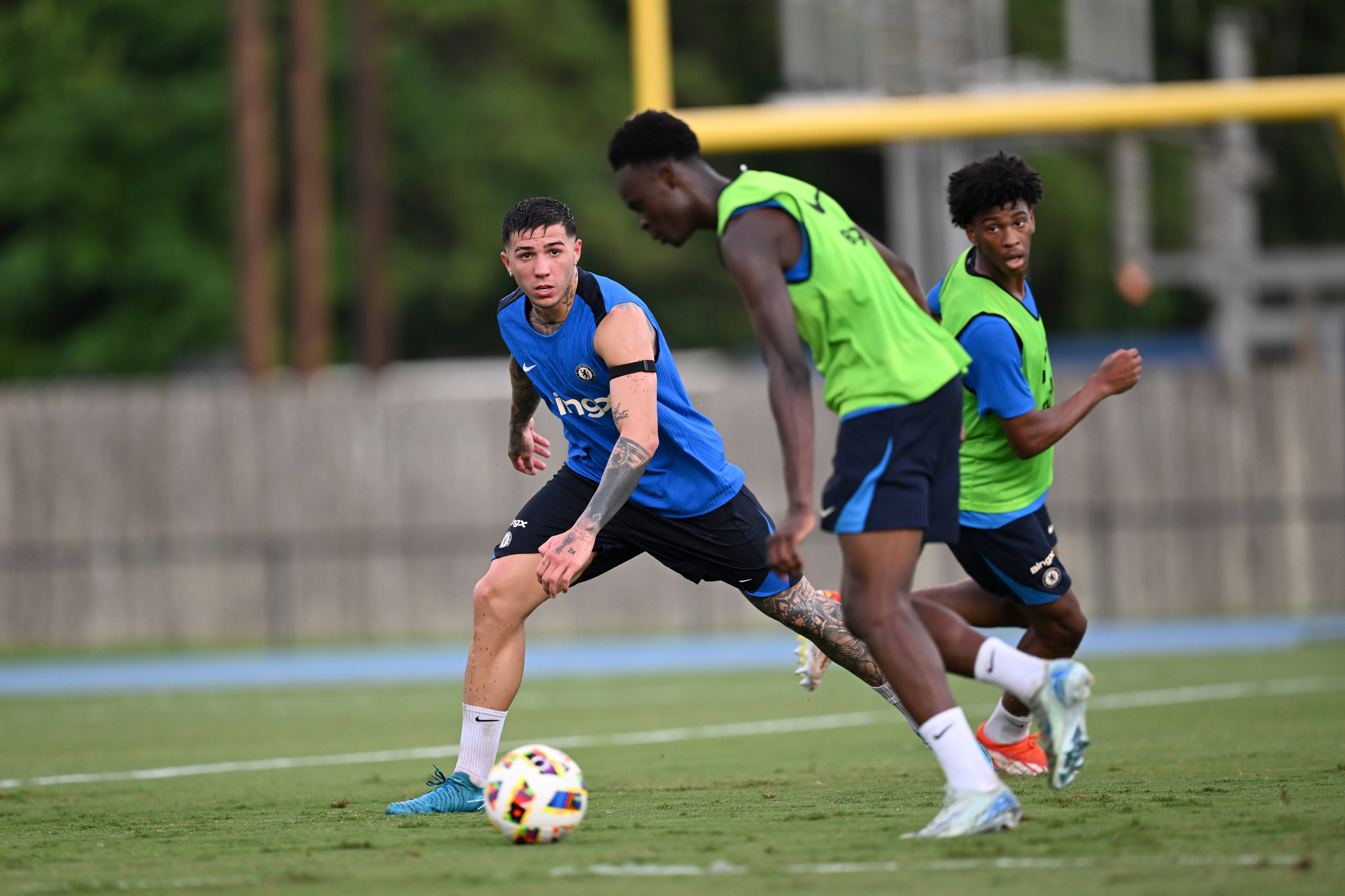 Josh Acheampong has been with Chelsea on their pre-season tour of the USA