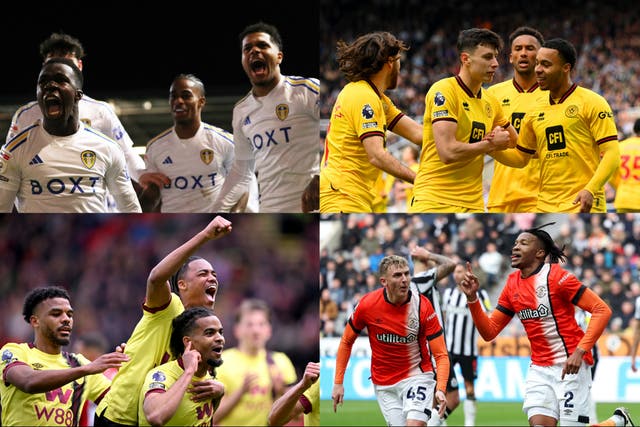 <p>Leeds United, Sheffield United, Burnley and Luton Town will likely be among the promotion contenders in the Championship</p>