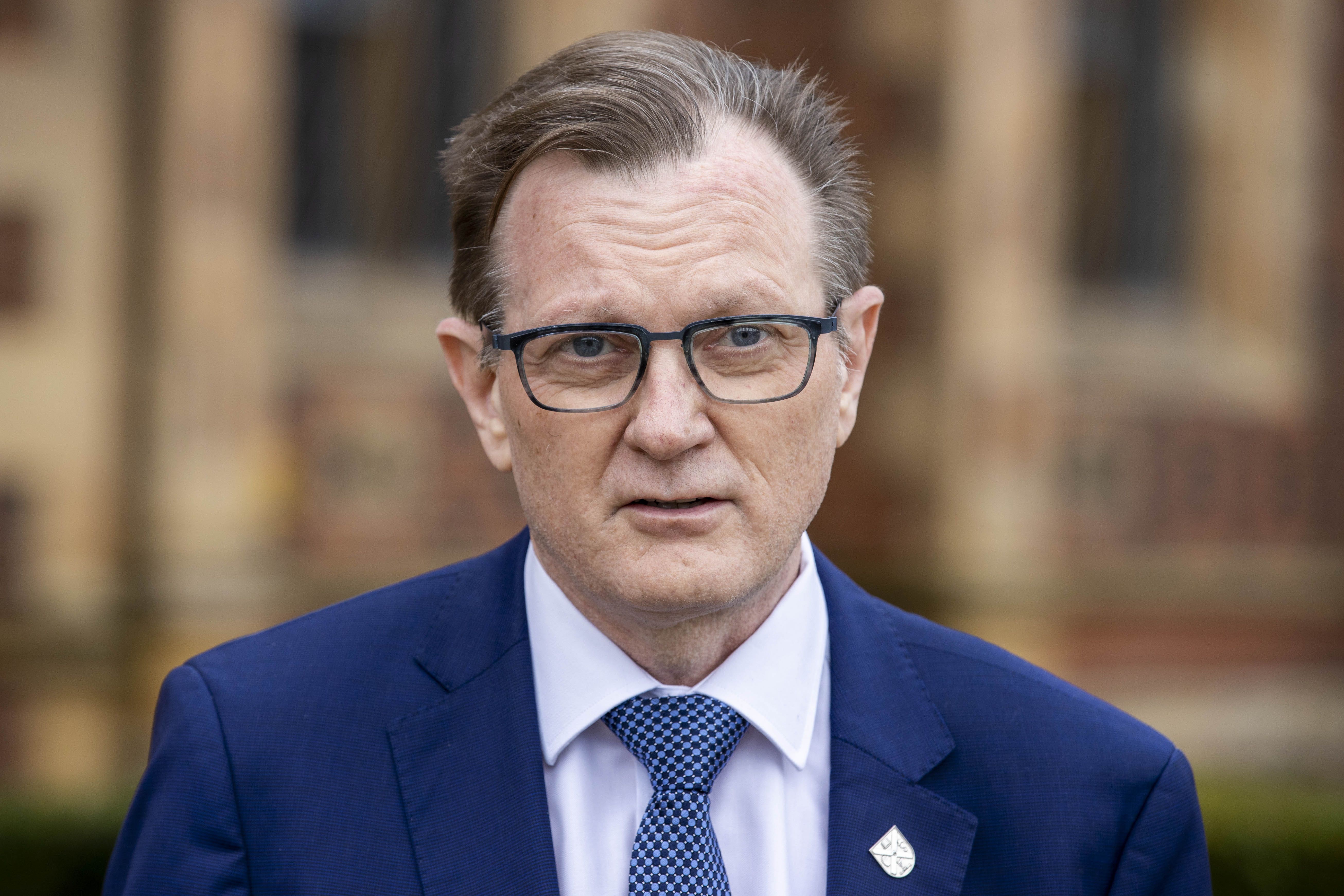 Vice Chancellor of Queen’s University Belfast, Sir Ian Greer (Liam McBurney/PA)