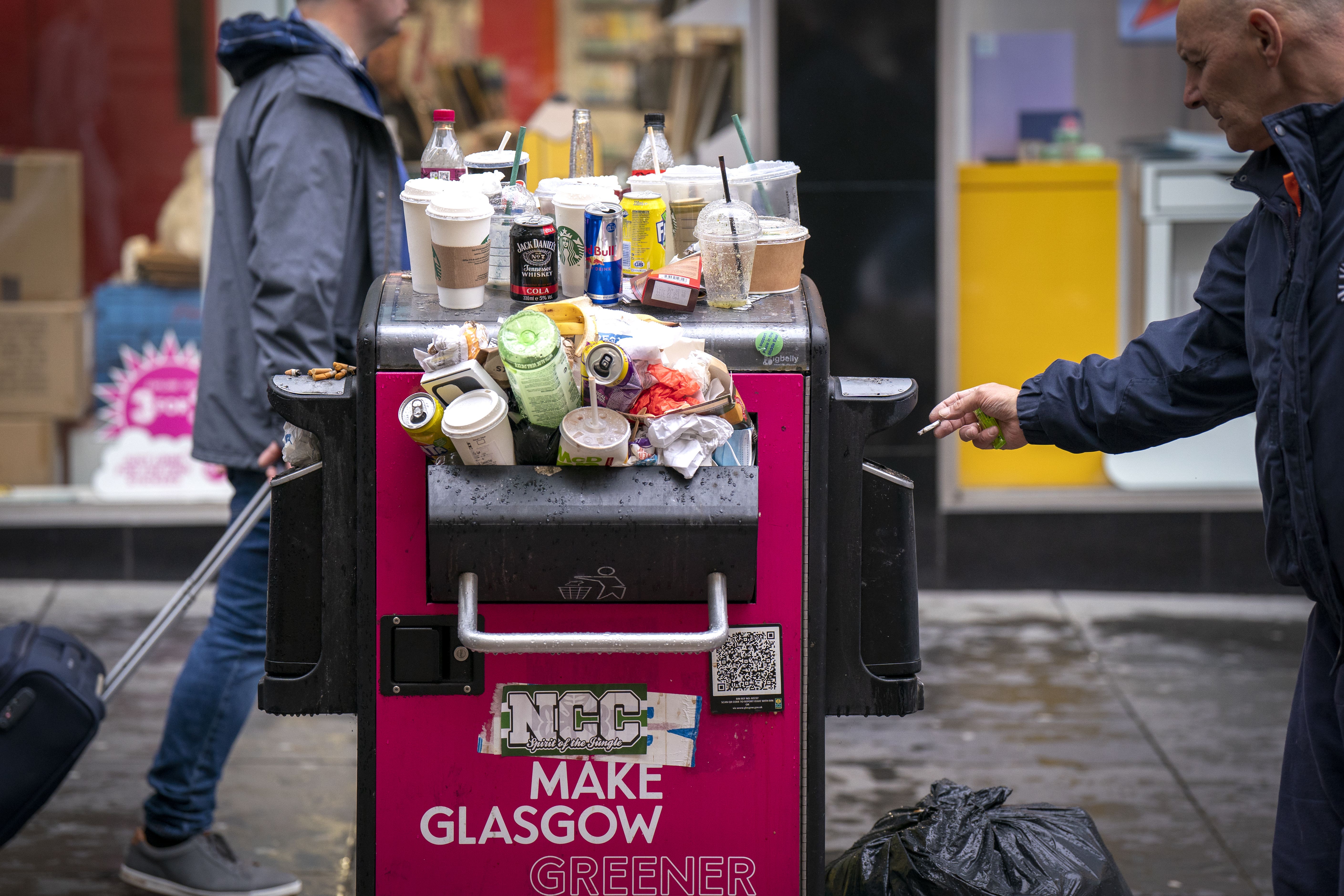 GMB Scotland’s representative said he is hopeful of averting scheduled bin strikes after the Scottish Government intervened with additional funding (Jane Barlow/PA)