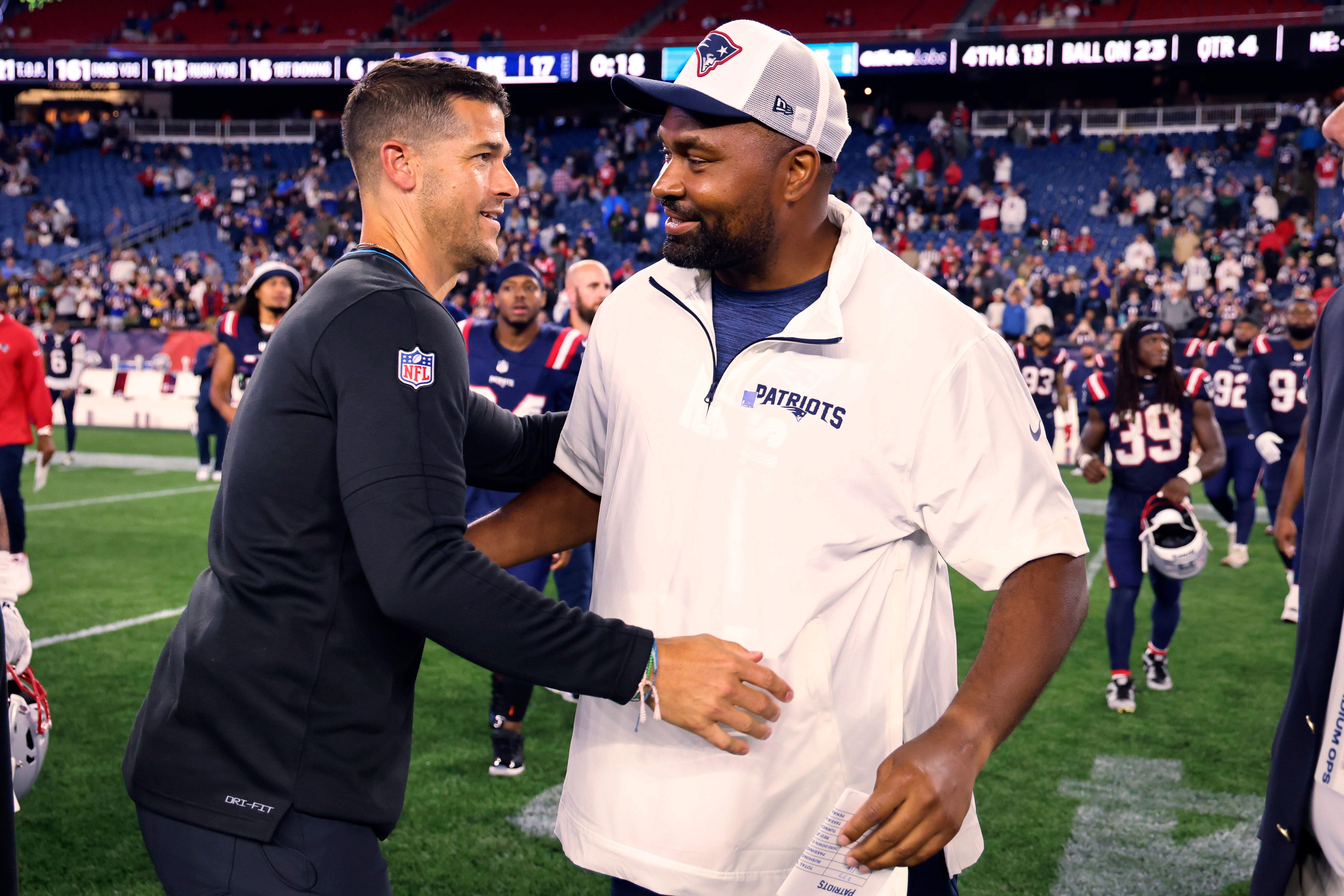 Panthers Patriots Football