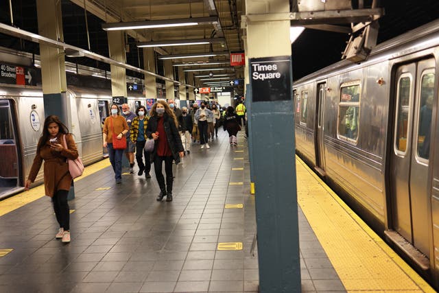 <p>The New York City subway system exposes 5.5 million people a day to toxic air, a new study found. Black and Hispanic workers are disproportionately impacted by the pollution. </p>