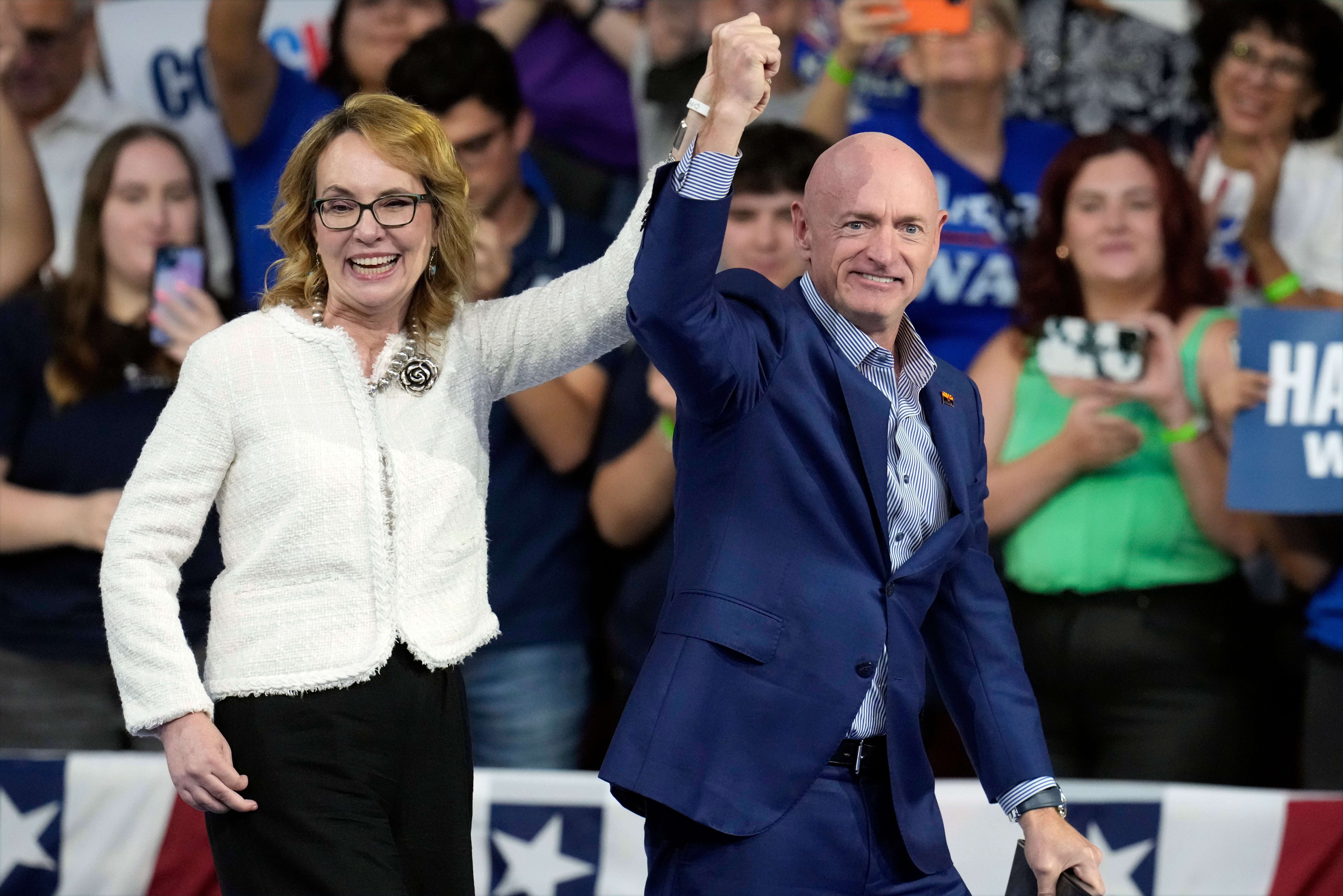 Former Rep. Gabby Giffords described her marriage to Sen. Mark Kelly as a ‘team’