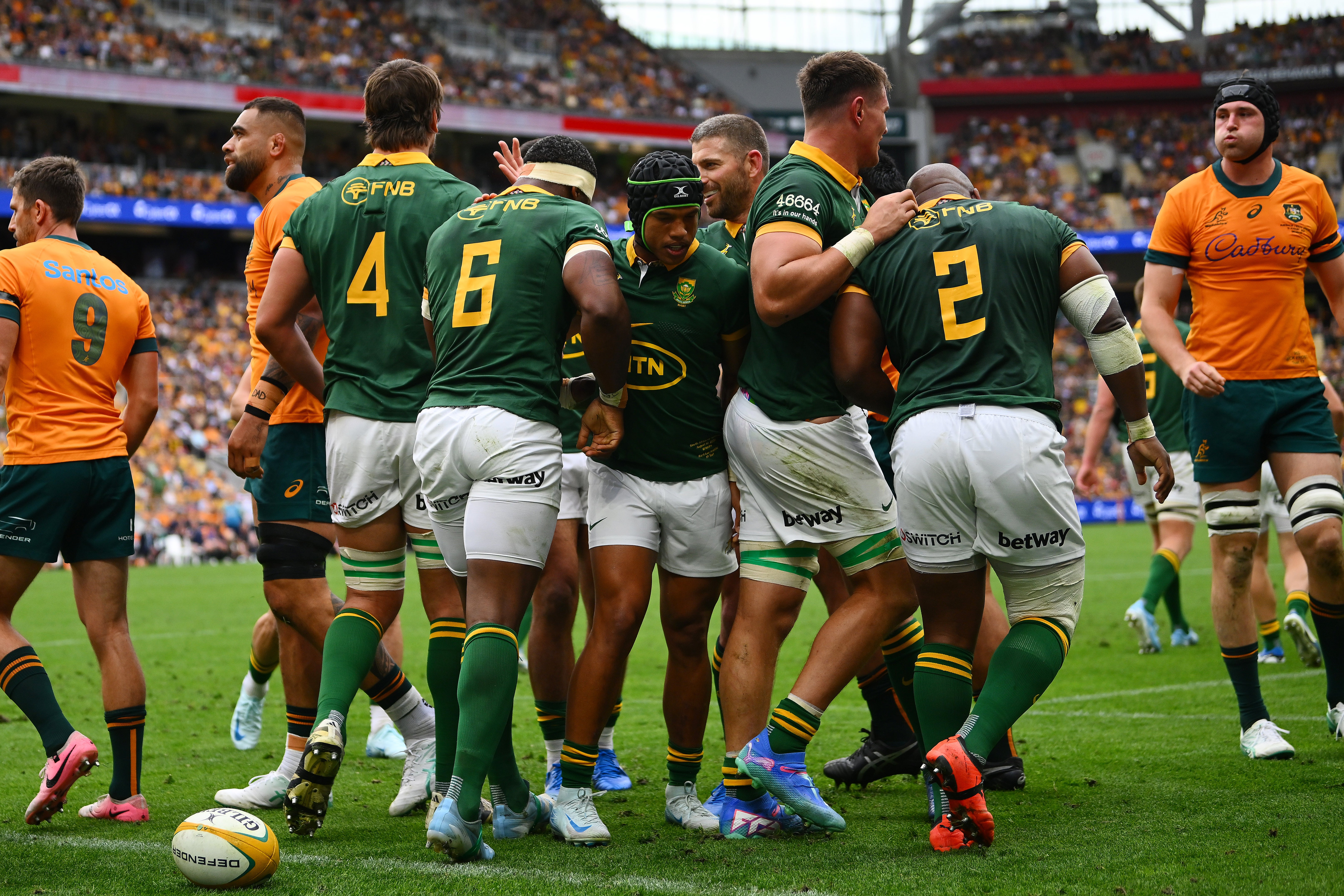 South Africa scored five tries in an excellent performance