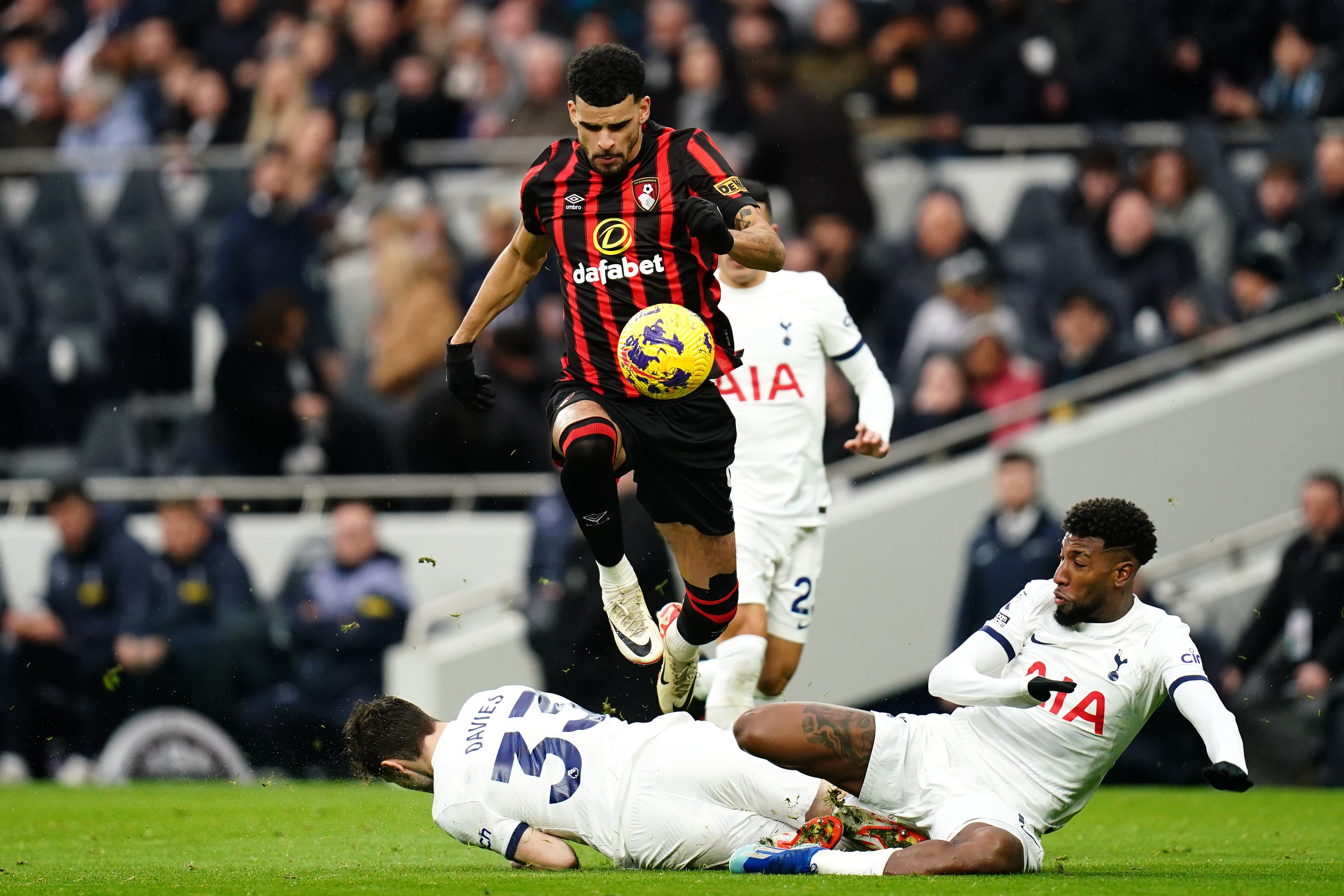 Dominic Solanke has joined Tottenham (John Walton/PA)